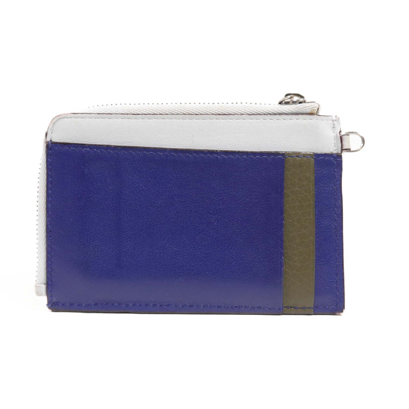 Dior 牛皮皮革Card Case銀扣卡片套