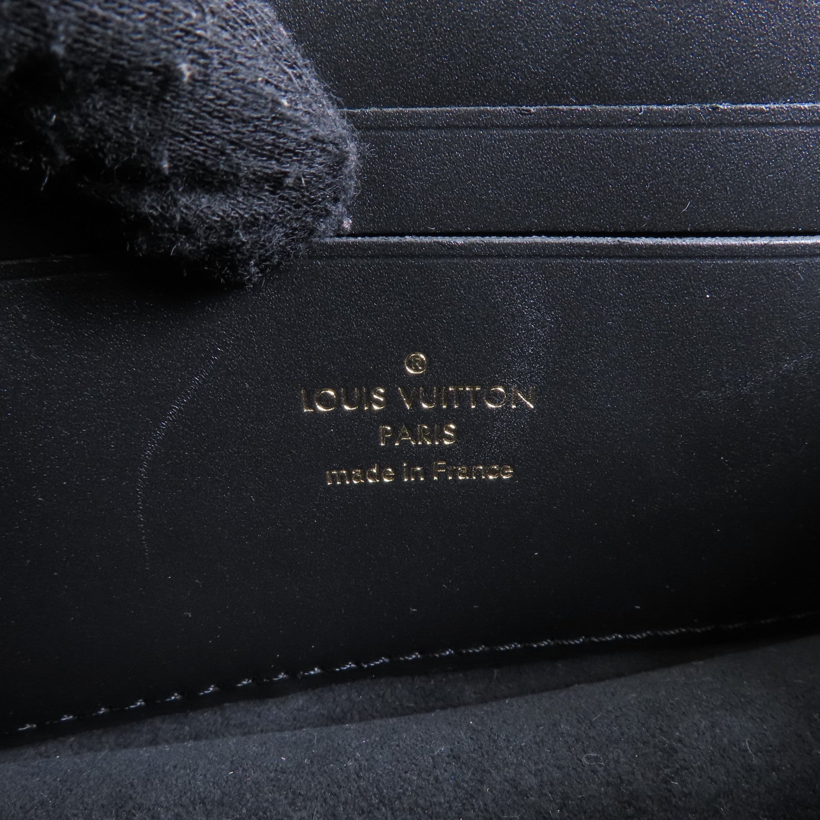 LOUIS VUITTON LV GHW Dauphine Chain Shoulder Bag M68746 Monogram Reverse Brown