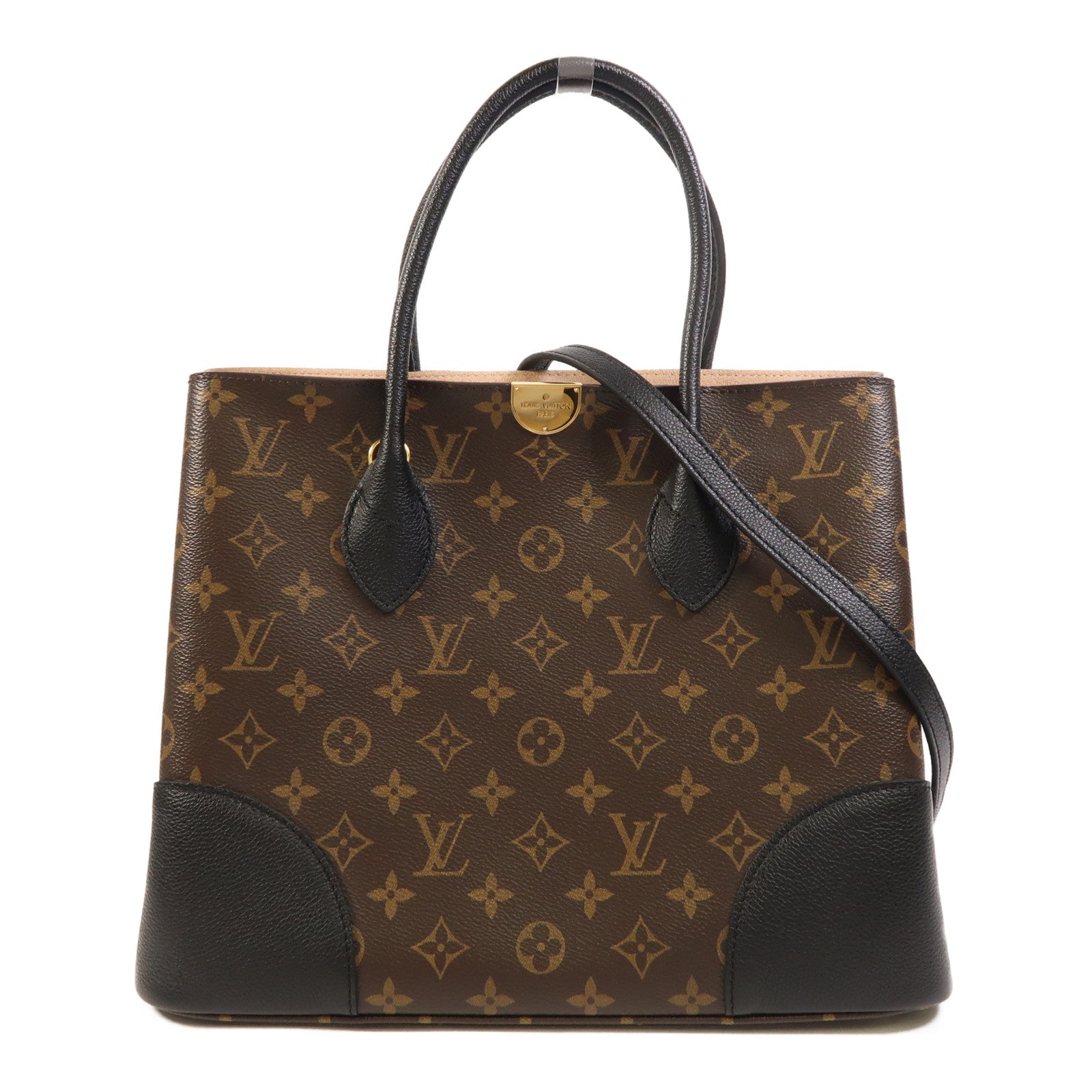 LOUIS VUITTON Monogram Flandrin金扣手挽肩背兩用袋