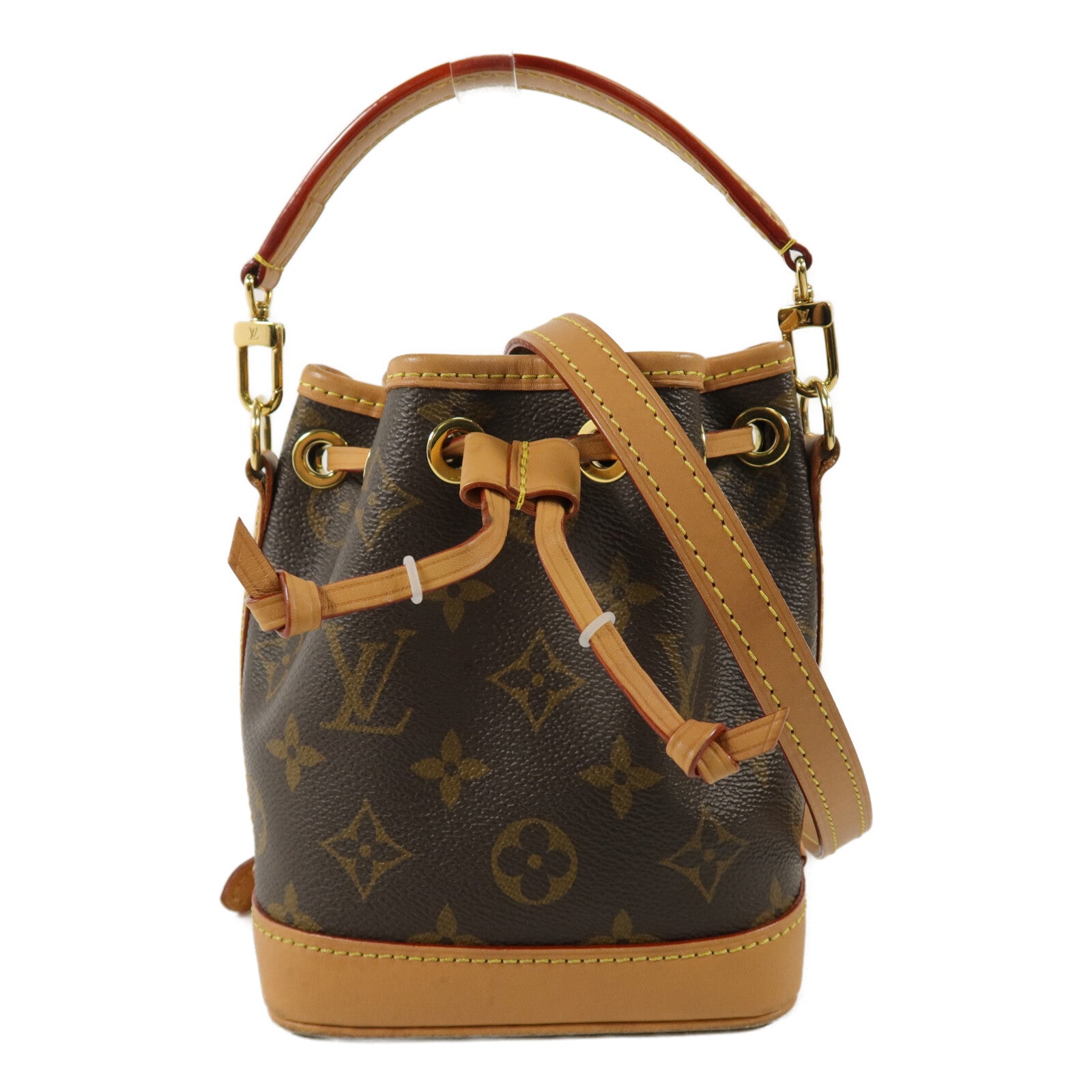 LOUIS VUITTON Monogram Nano Noe手挽肩背兩用袋