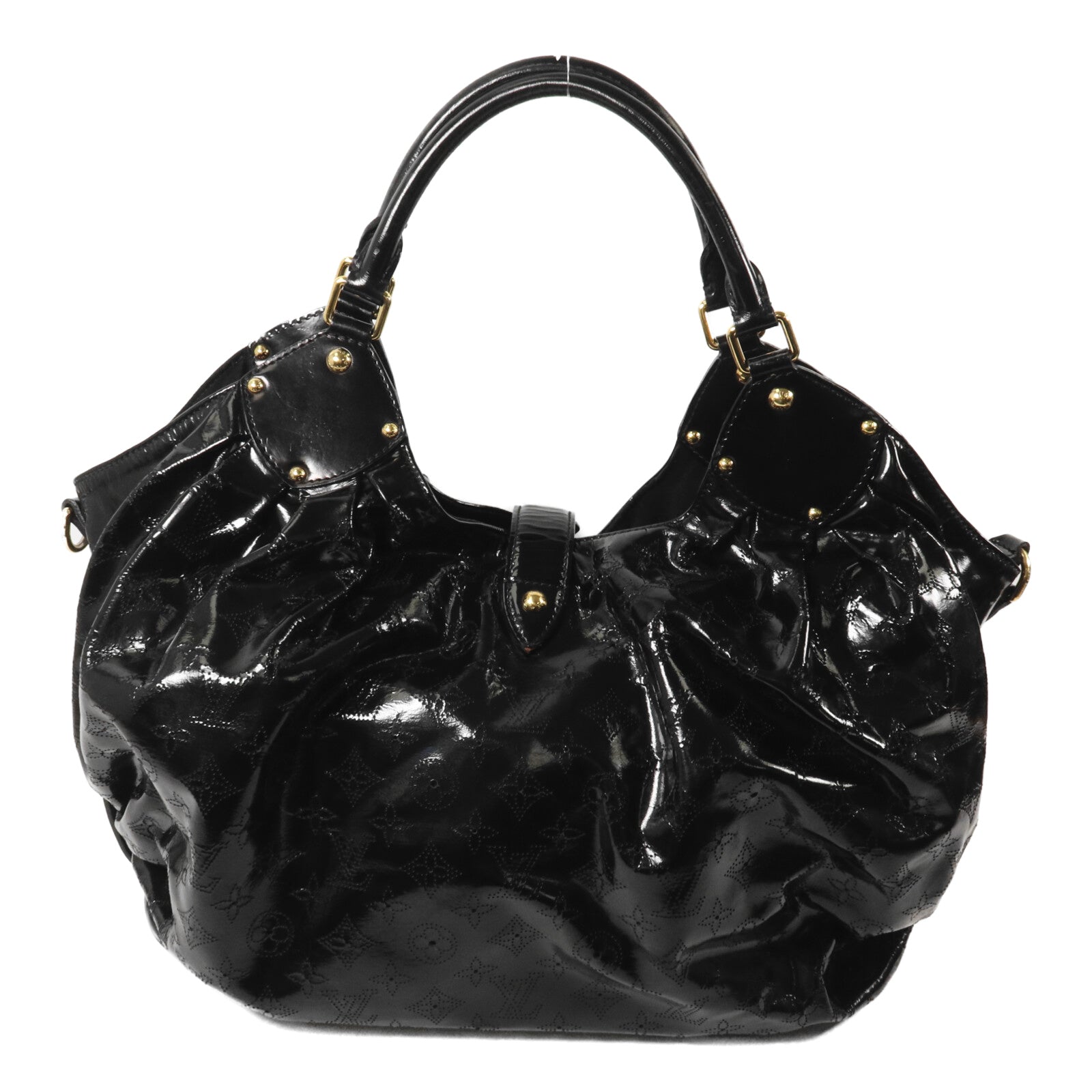LOUIS VUITTON Mahina/漆皮皮革Surya L手挽袋
