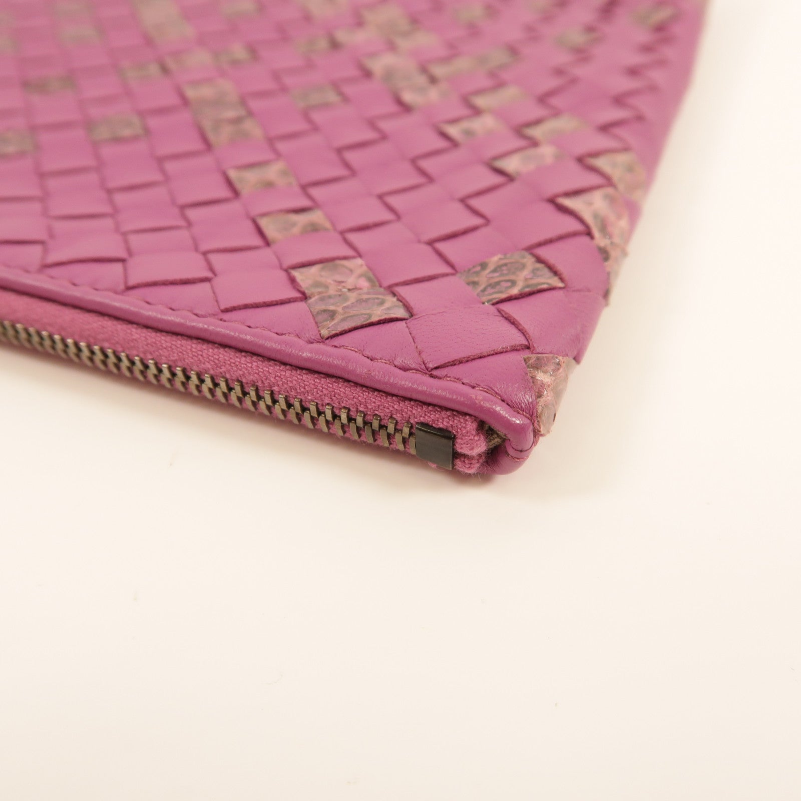 BOTTEGA VENETA 羊皮皮革/蛇皮皮革Clutch Bag手拿包