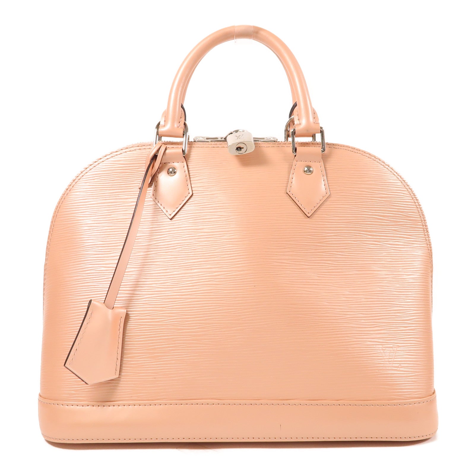 LOUIS VUITTON Epi Alma PM銀扣手挽袋