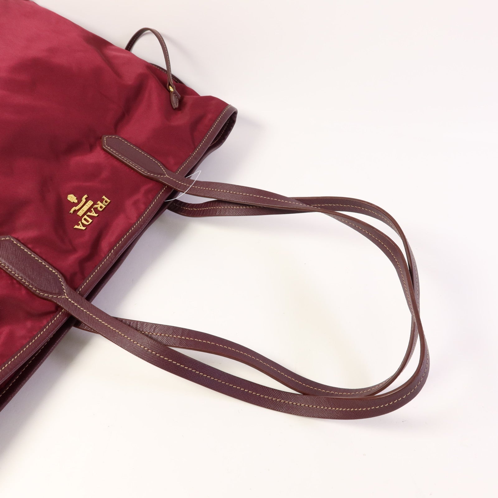 PRADA 尼龍Tote Bag金扣手挽袋