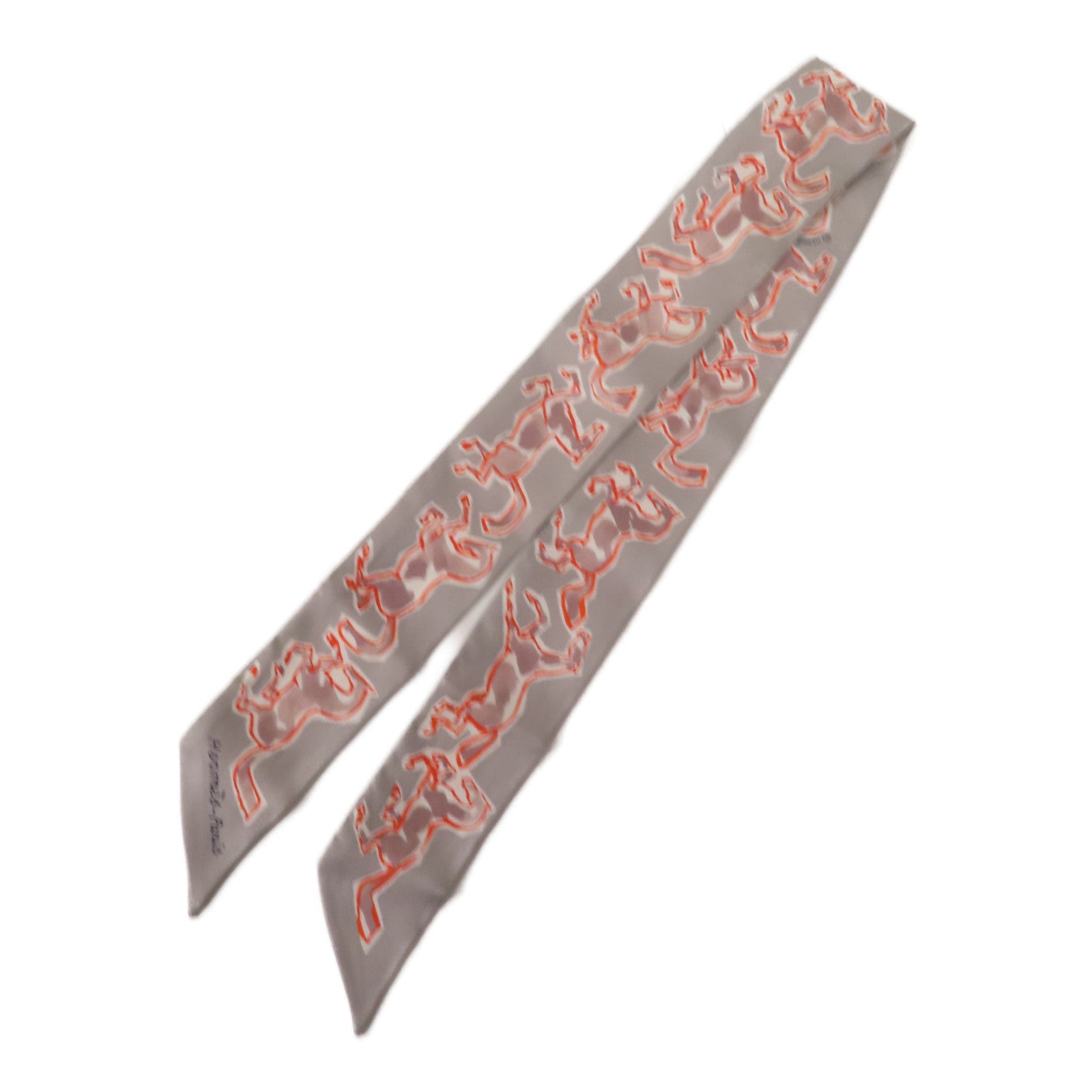 HERMES 絲質Twilly絲巾