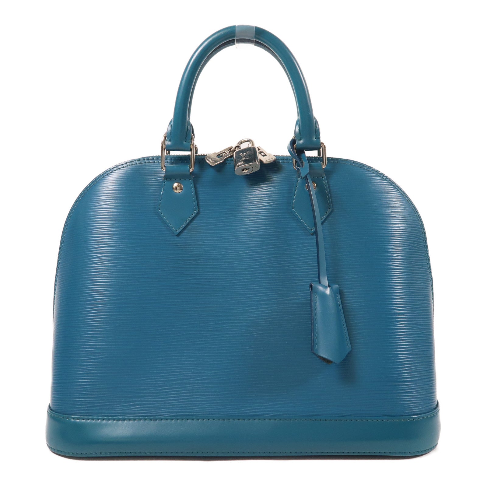 LOUIS VUITTON Epi Alma PM銀扣手挽袋