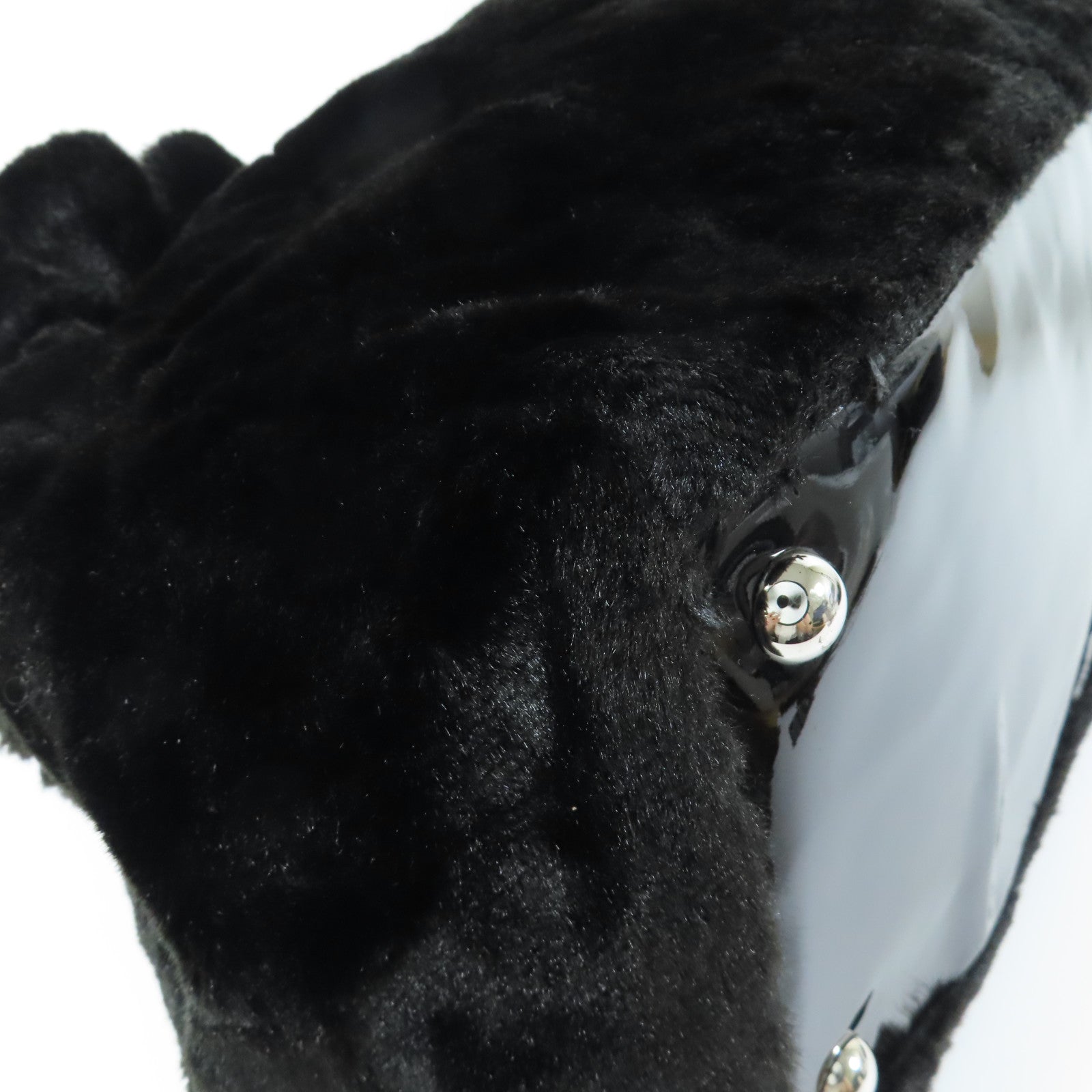 CHANEL【激減優惠】 兎毛Shoulder Bag銀扣肩背袋