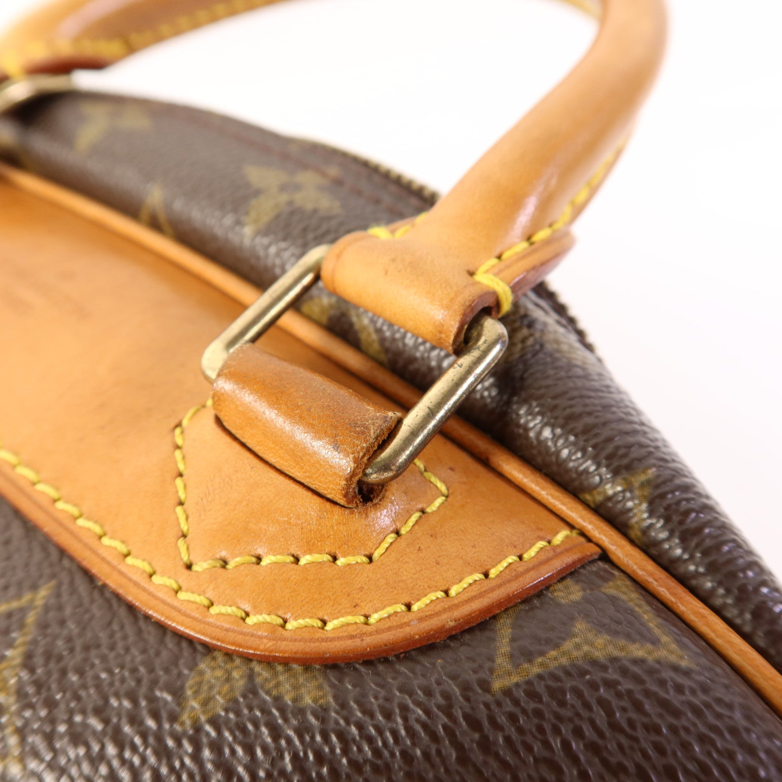 LOUIS VUITTON Monogram Trouville金扣手挽袋