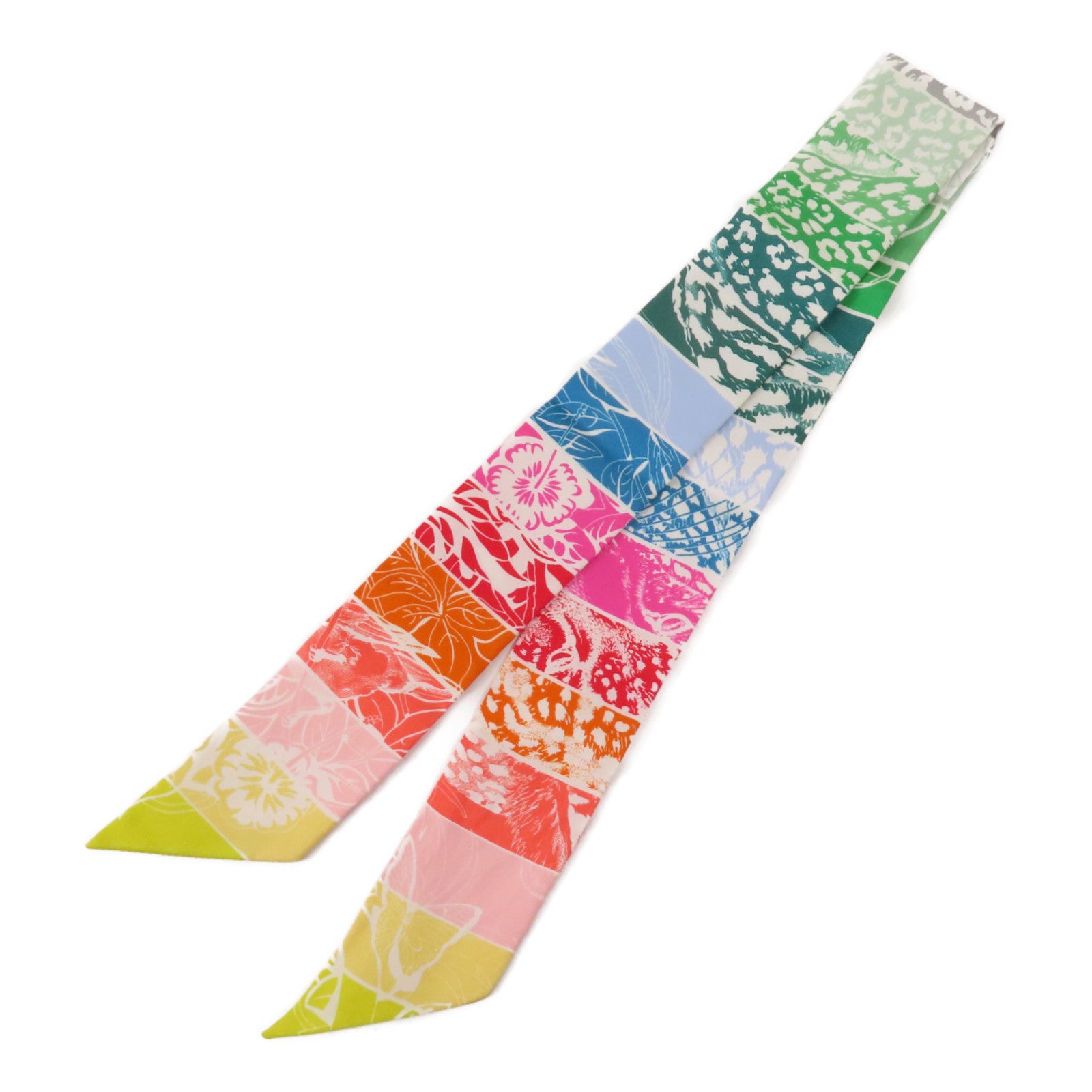 HERMES 絲質Twilly絲巾