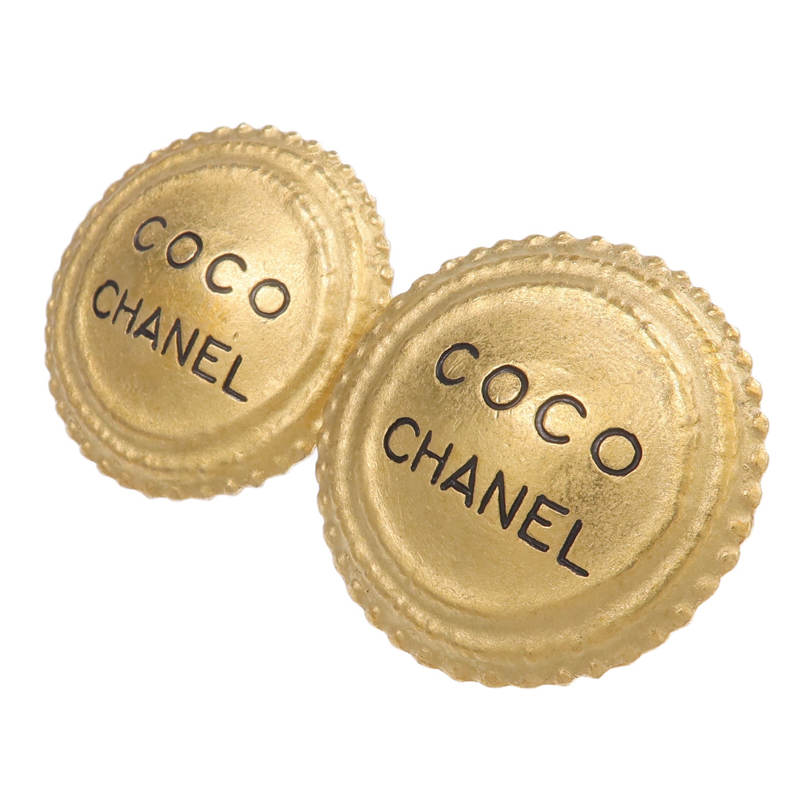 CHANEL 金屬Vintage Earrings耳環