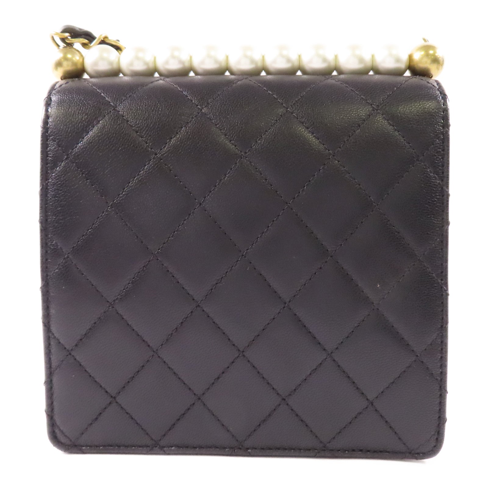 CHANEL 【激減優惠】羊皮皮革Chain Shoulder Bag金扣鏈帶肩背袋