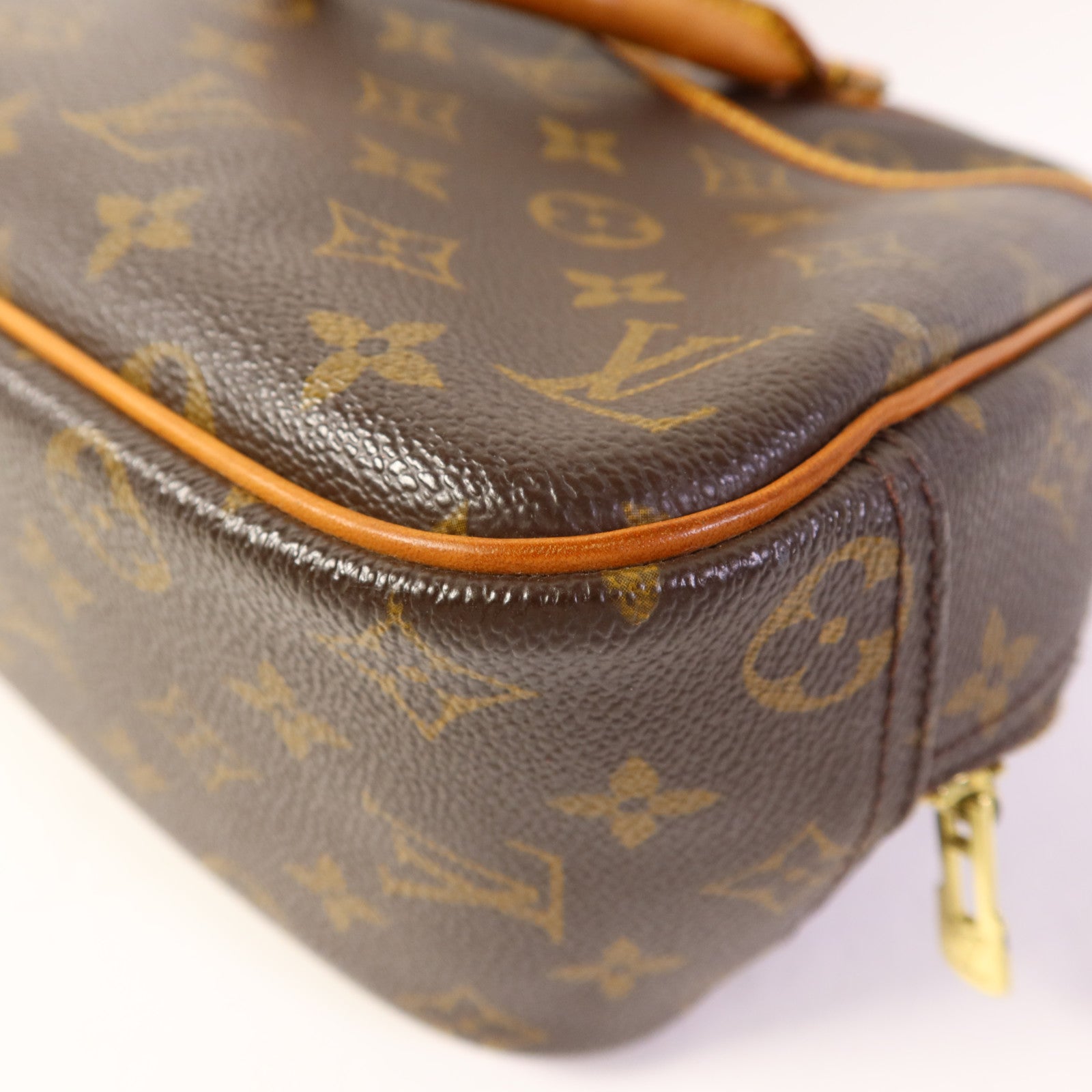 LOUIS VUITTON Monogram Trouville金扣手挽袋