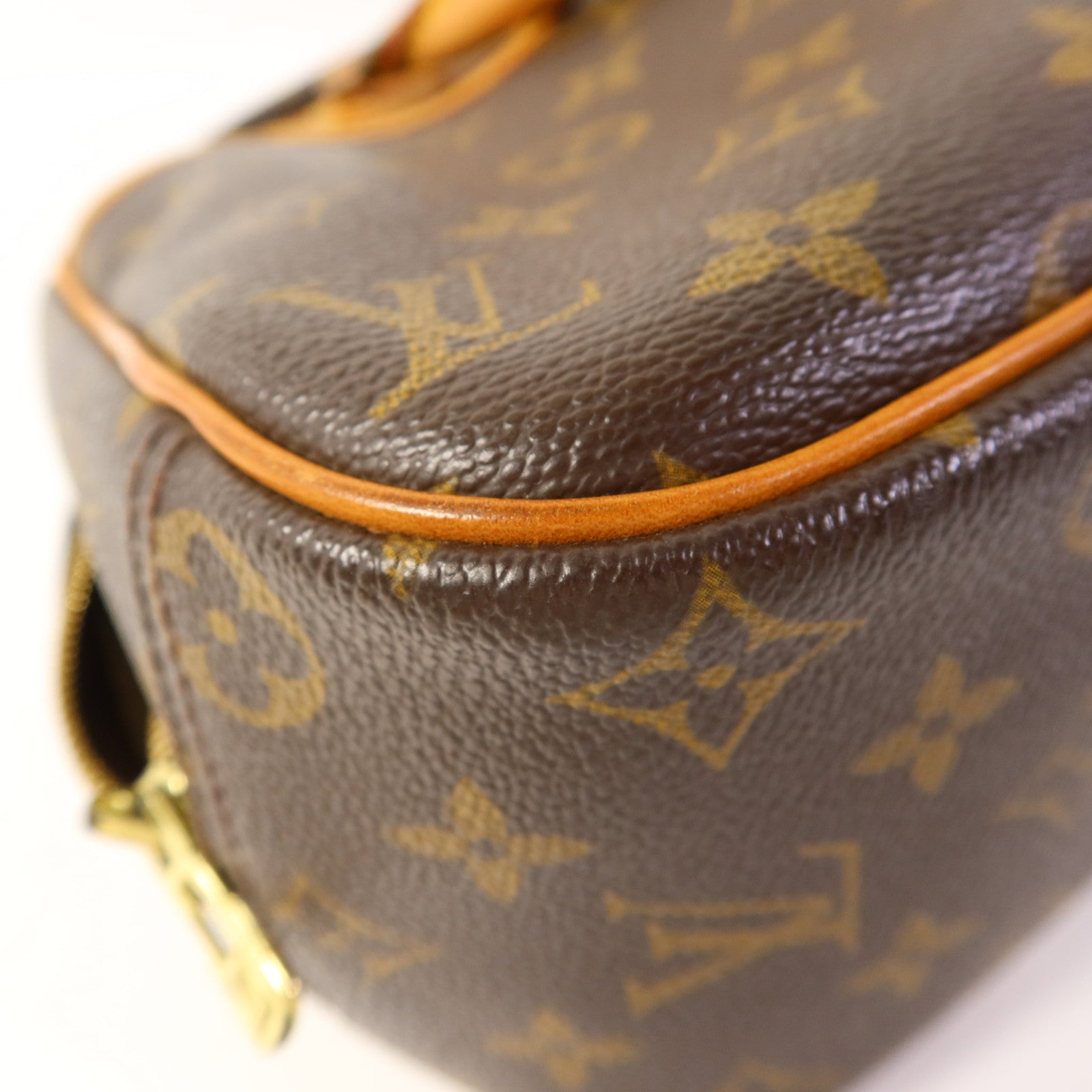 LOUIS VUITTON Monogram Trouville金扣手挽袋