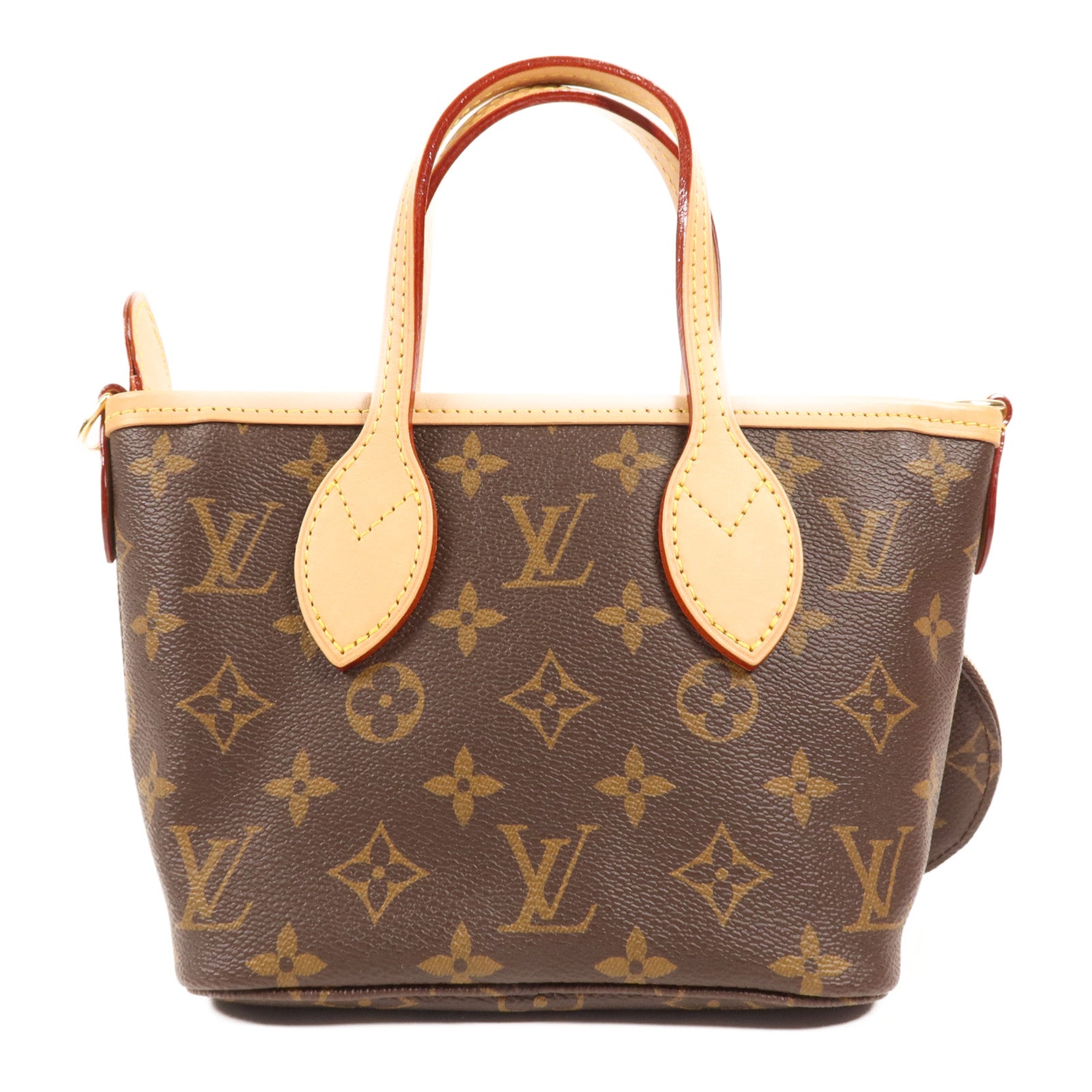LOUIS VUITTON 【激減優惠】Monogram Neverfull BB金扣手挽肩背兩用袋