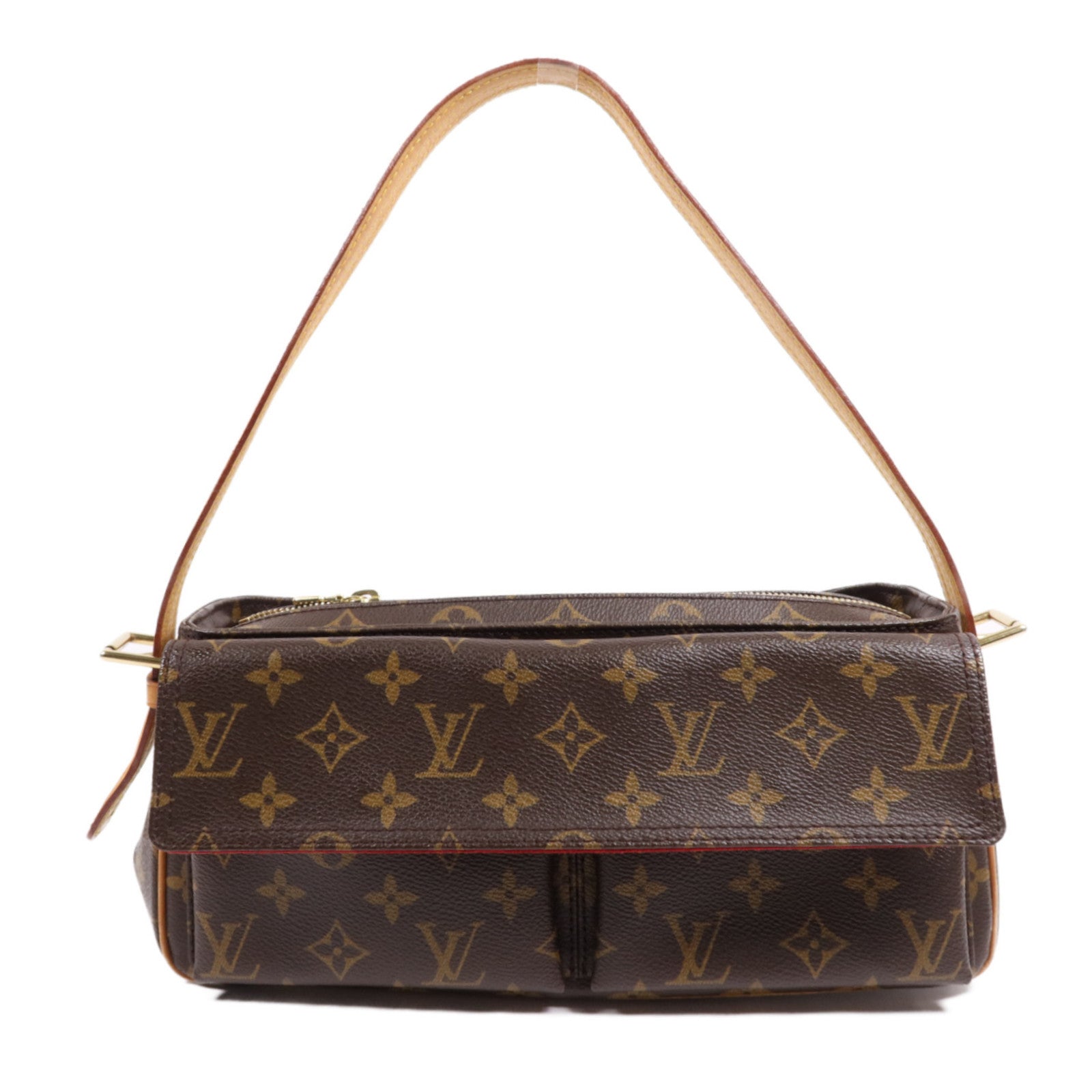 LOUIS VUITTON Monogram Viva Cite MM金扣肩背袋