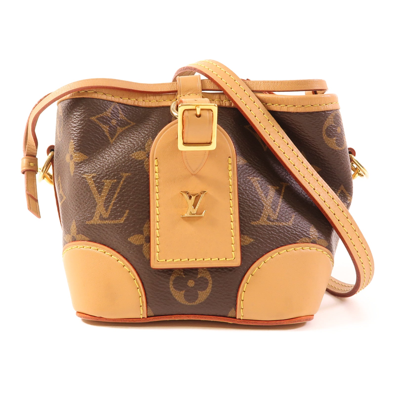 LOUIS VUITTON Monogram Noe Purse金扣肩背袋