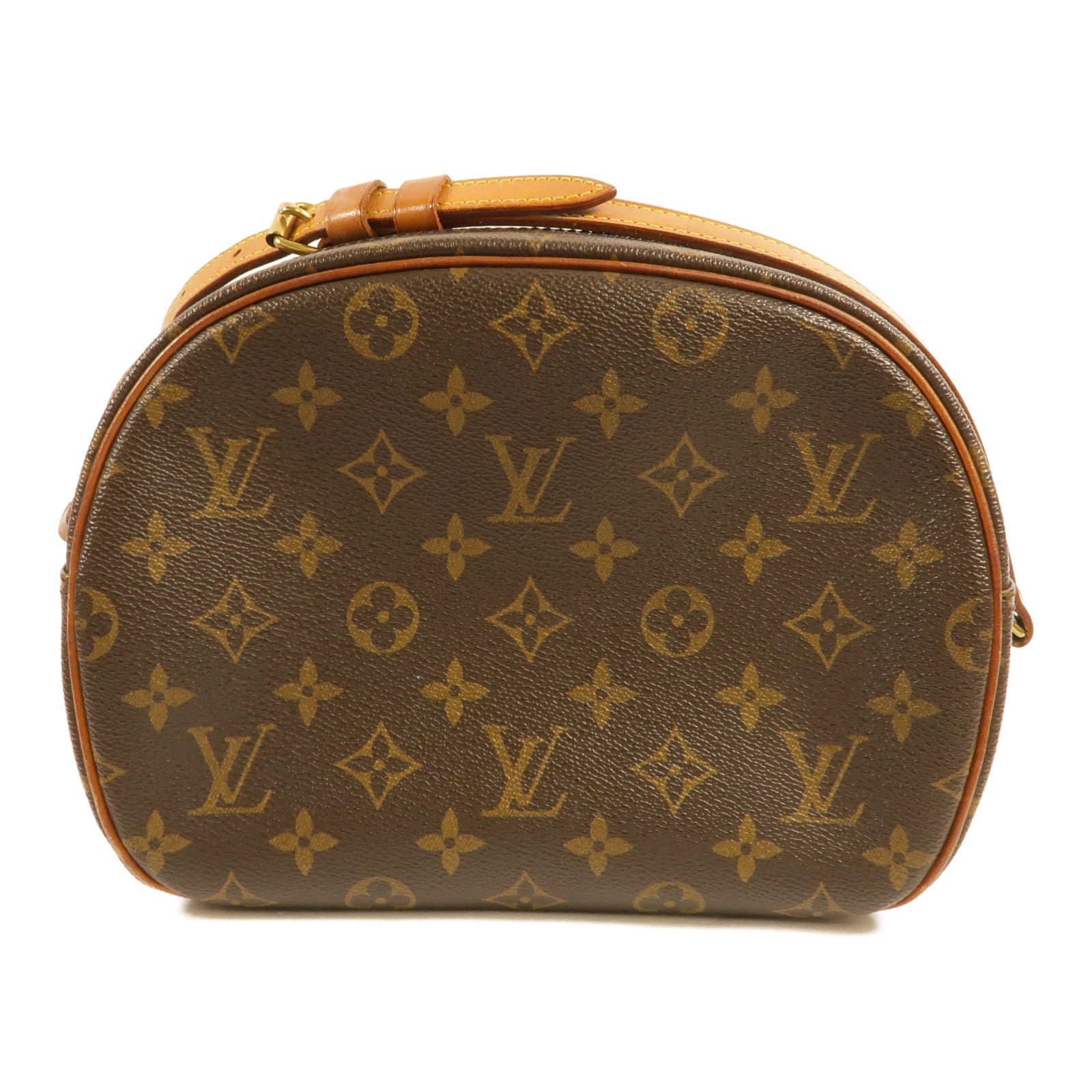LOUIS VUITTON Monogram Blois金扣肩背袋棕色