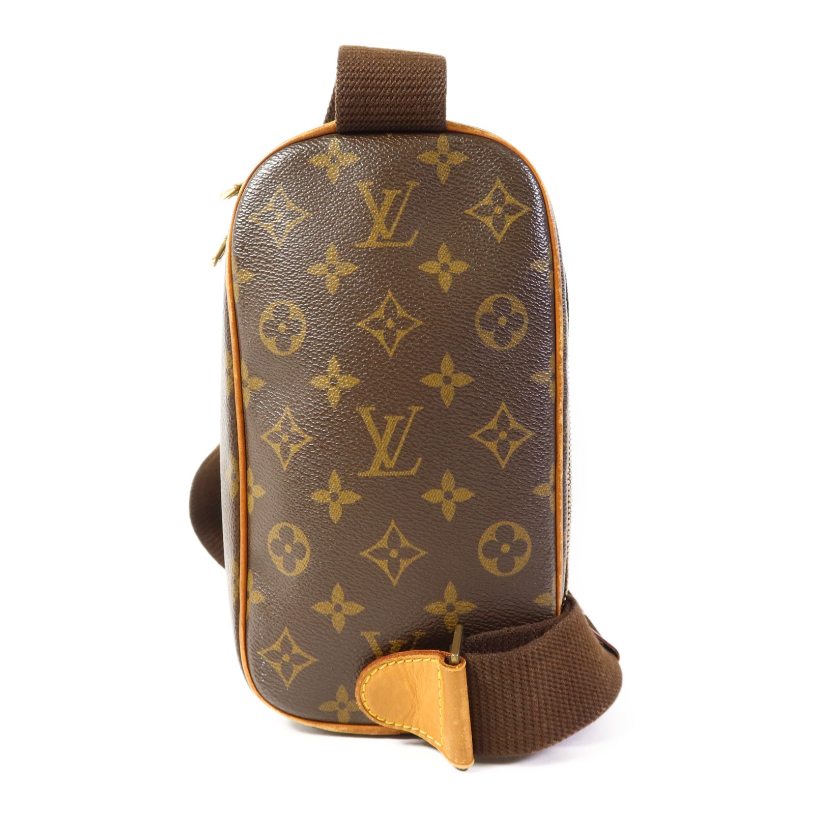 LOUIS VUITTON Monogram Pochette Gange金扣肩背袋