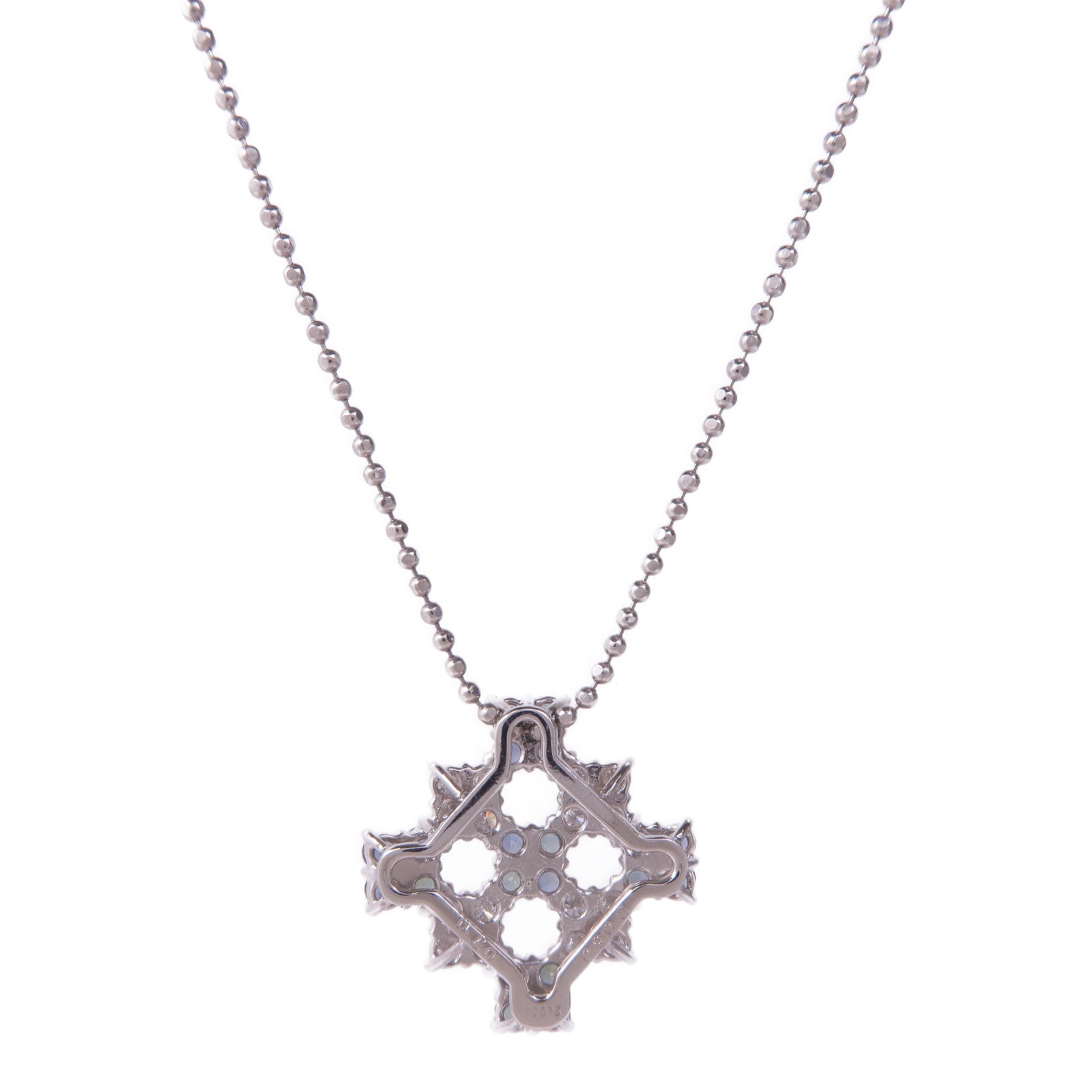 JEWELRY 【激減優惠】PT900/850鉑金Alexandrite Diamond Necklace變石/鑽石項鍊