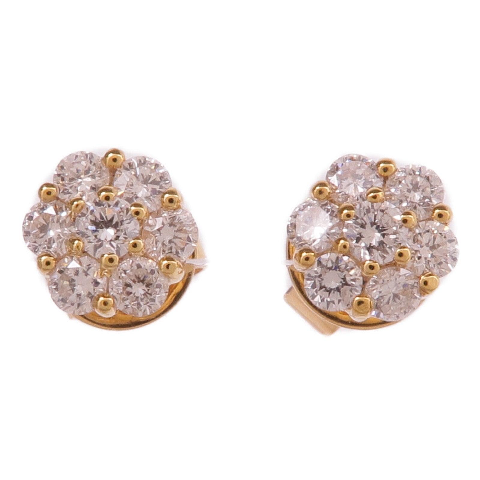 JEWELRY 18K黃金Diamond Earrings鑽石耳環