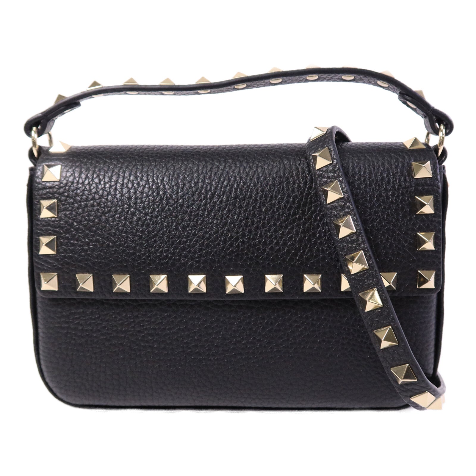 Valentino 牛皮皮革Rockstud Mini Bag手挽肩背兩用袋