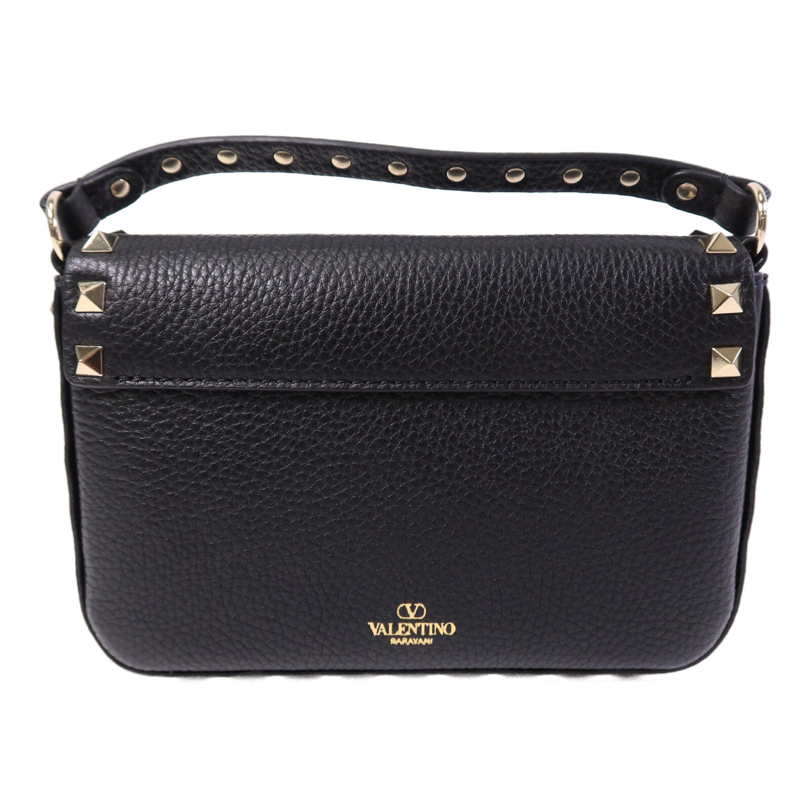 Valentino 牛皮皮革Rockstud Mini Bag手挽肩背兩用袋