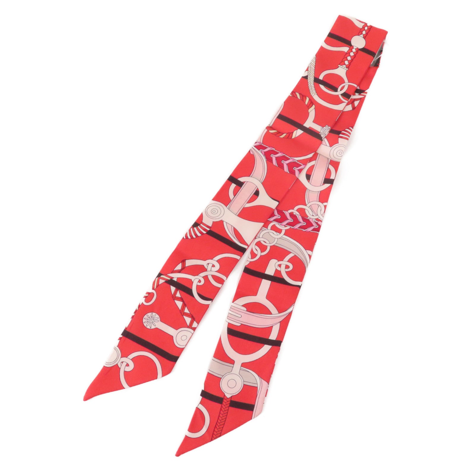 HERMES 絲質Twilly絲巾