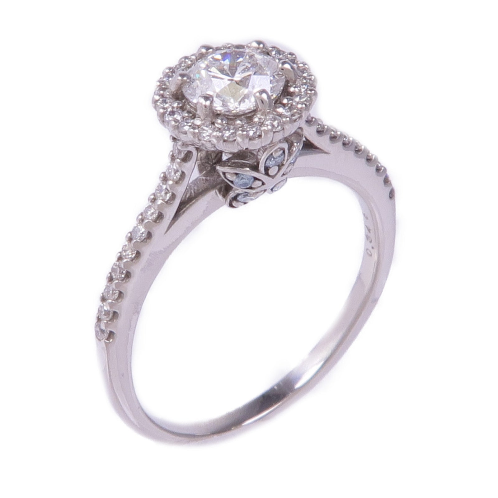 JEWELRY 【激減優惠】PT999鉑金Diamond Ring鑽石戒指US#2.75