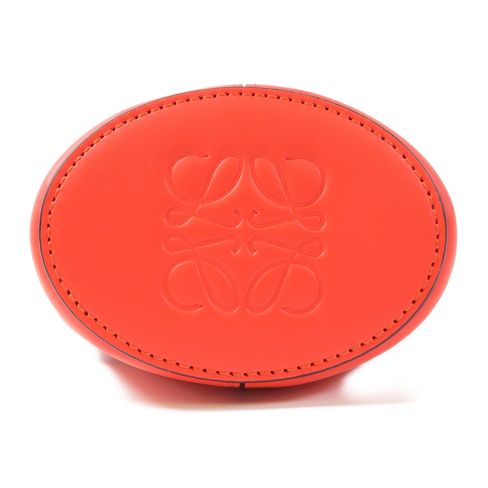 LOEWE 羊皮皮革Nano Balloon金扣手挽肩背兩用袋