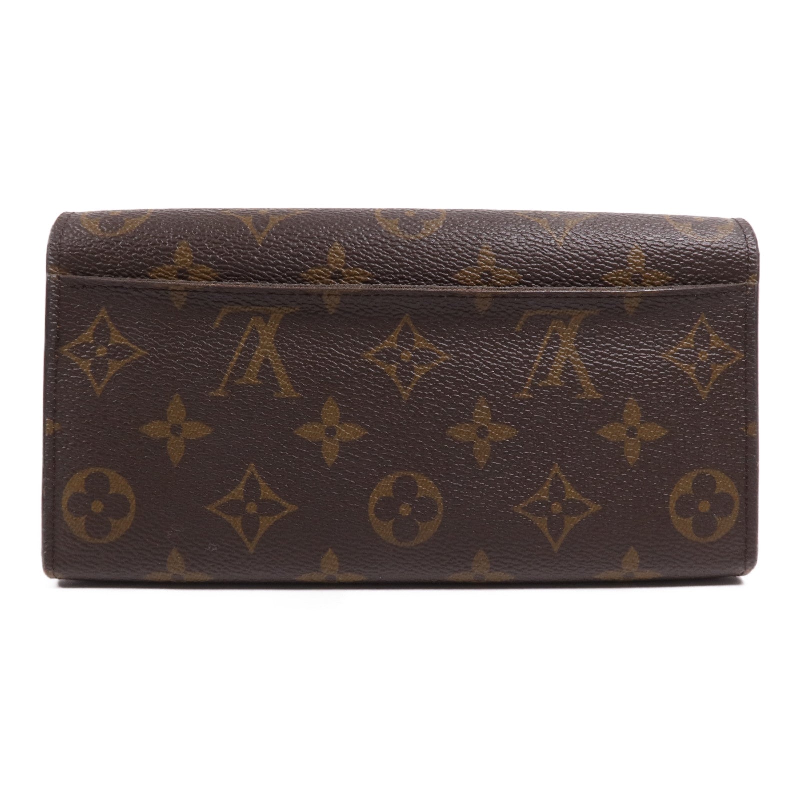 LOUIS VUITTON Monogram Sarah金扣長錢包