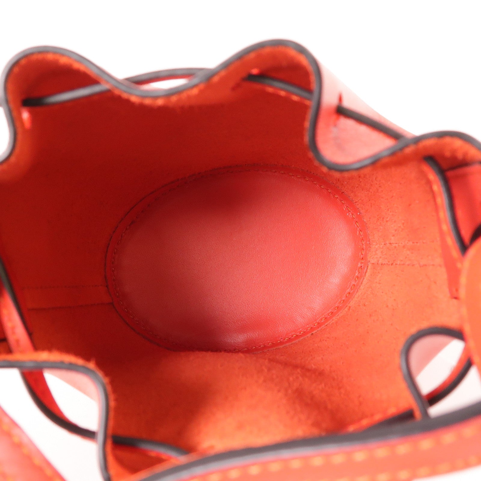 LOEWE 羊皮皮革Nano Balloon金扣手挽肩背兩用袋