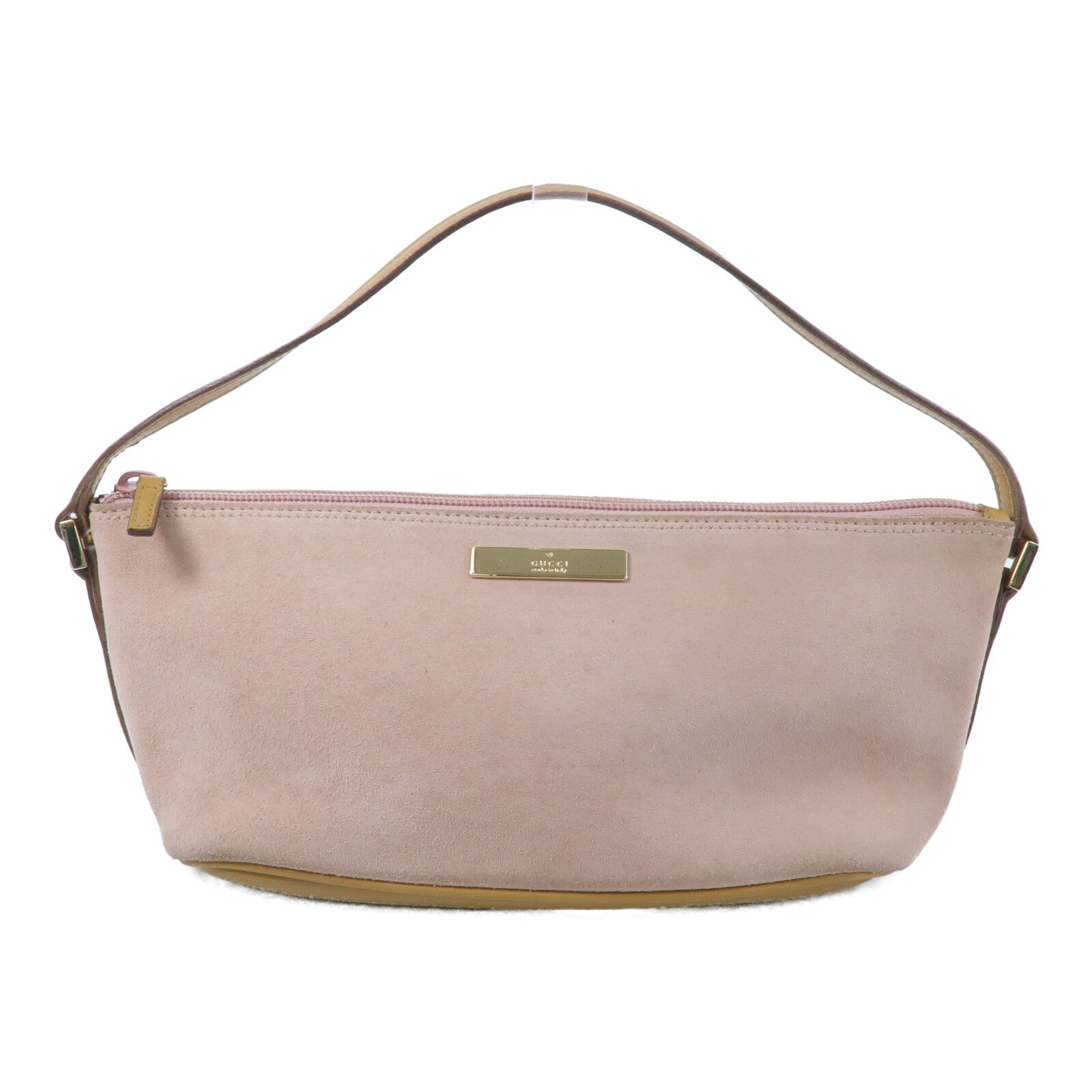 GUCCI 絨布GG Boat Pochette肩背袋
