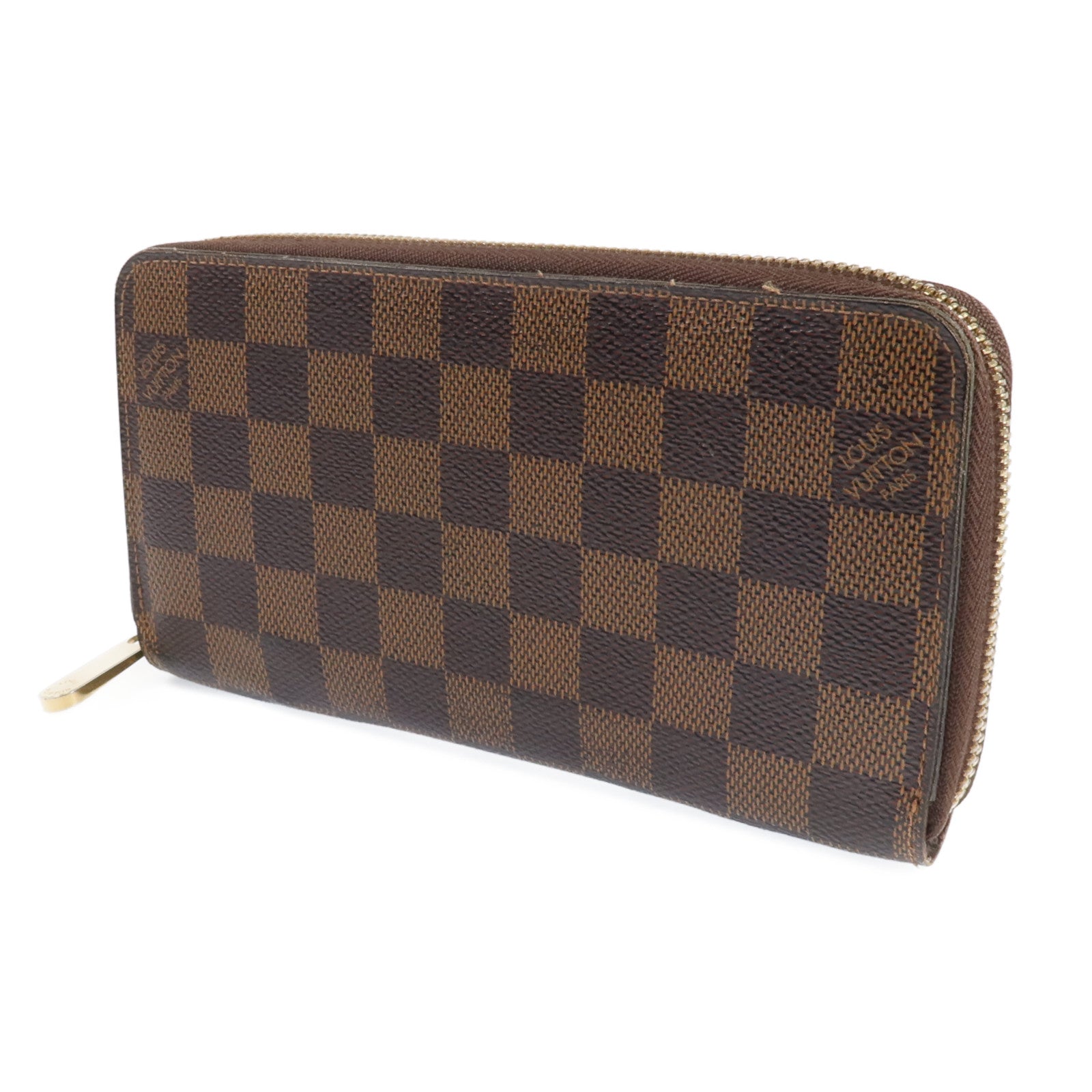 LOUIS VUITTON 【激減優惠】Damier Zipper Long Wallet金扣長錢包