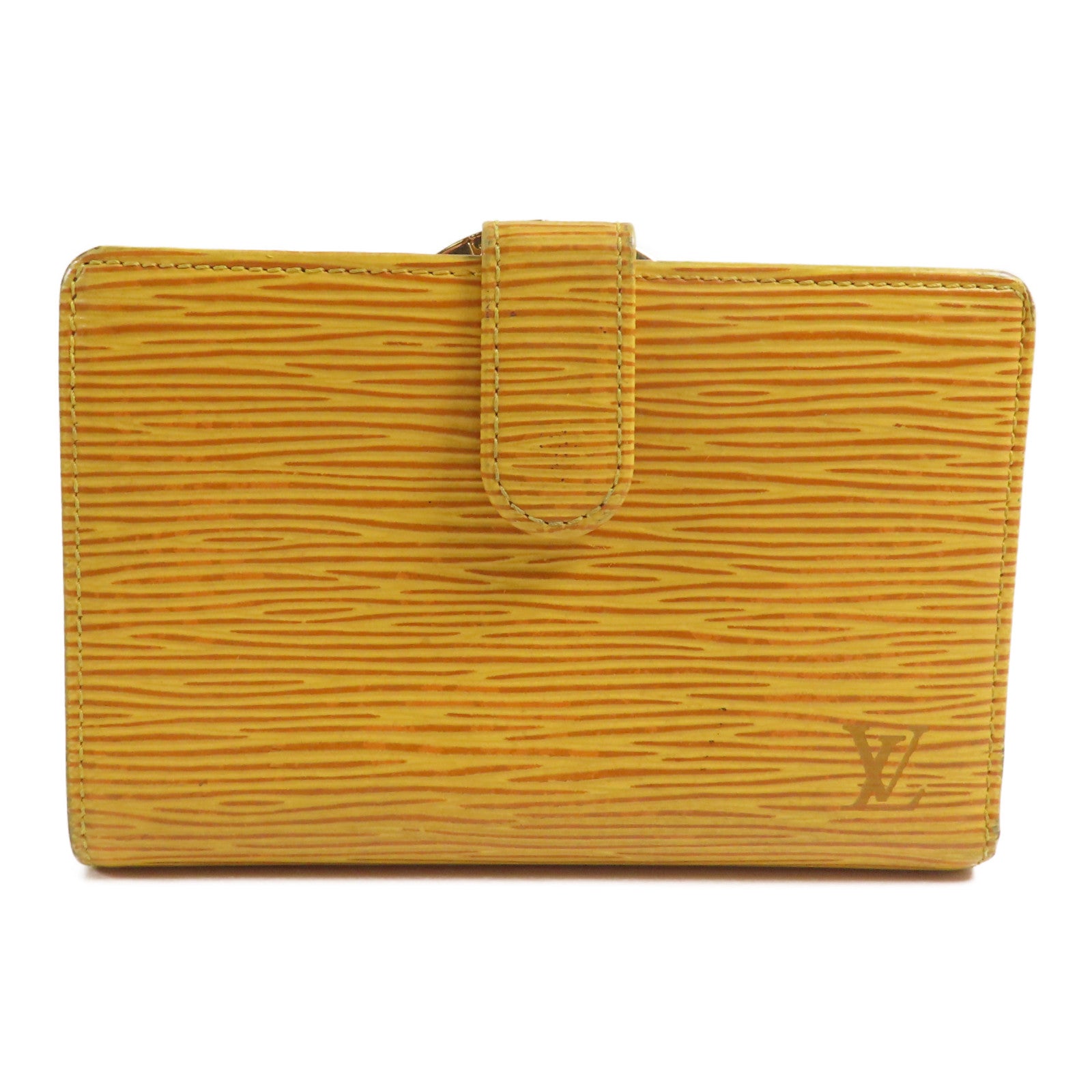 LOUIS VUITTON LV GHW Wallet Epi Yellow