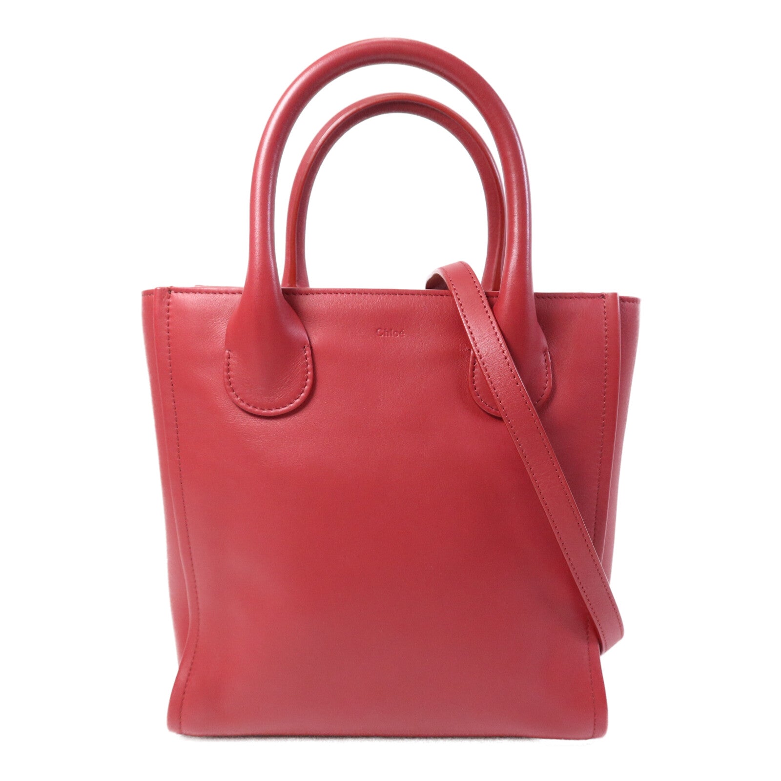 Chloe 【激減優惠】牛皮皮革Joyce Small Tote Bag金扣手挽肩背兩用袋