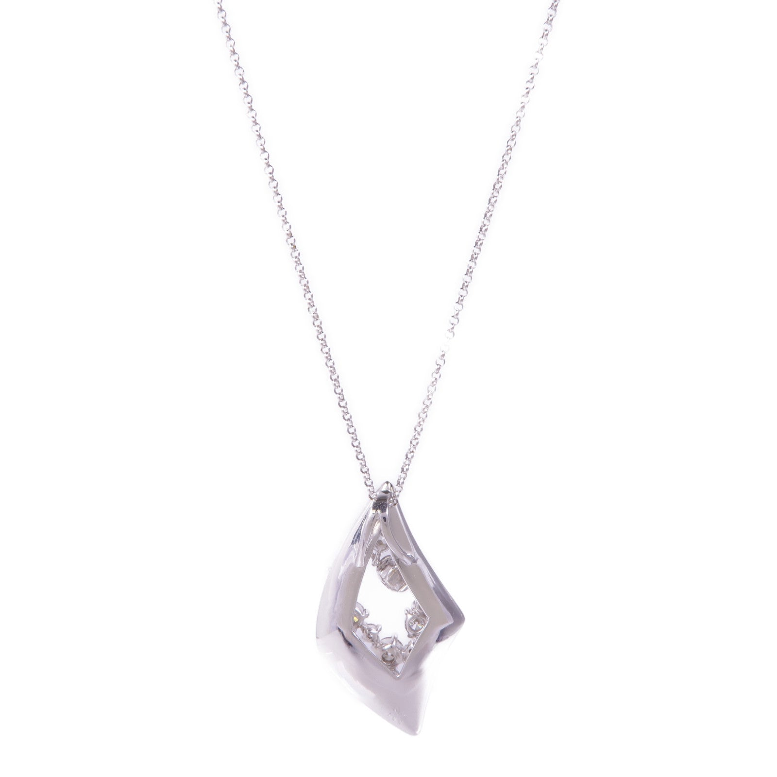JEWELRY 18K白金Diamond Necklace鑽石項鍊