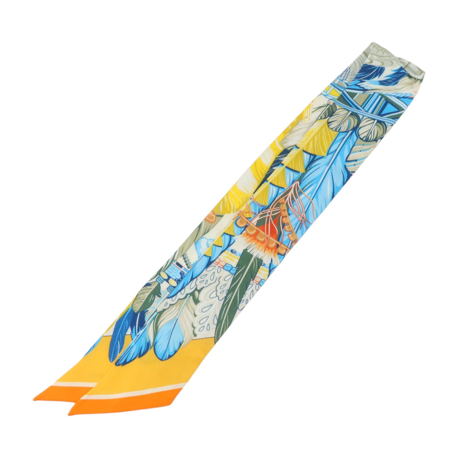 HERMES 絲質Twilly絲巾