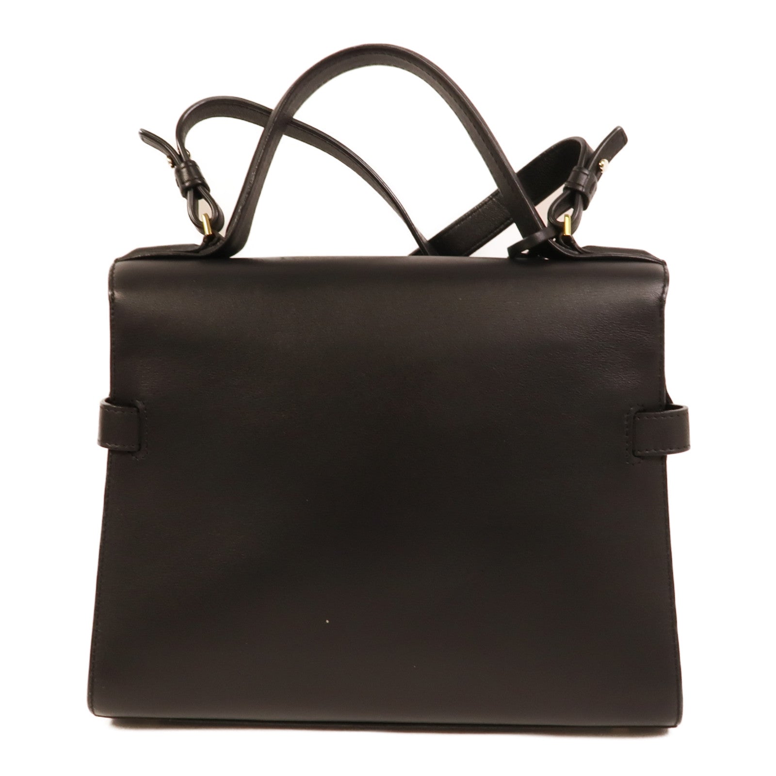 Delvaux 牛皮皮革Tempete MM手挽肩背兩用袋
