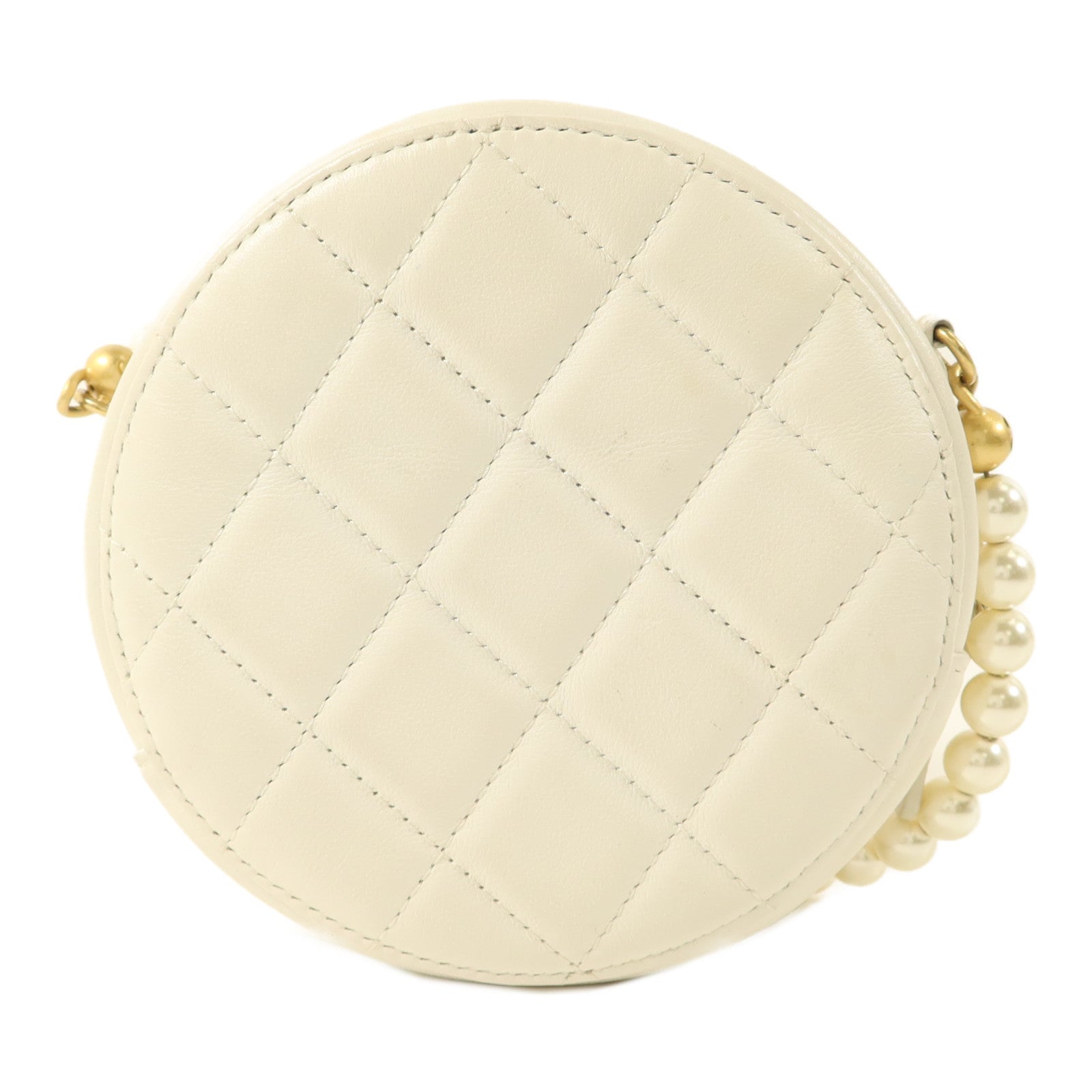 CHANEL 羊皮皮革Shoulder Bag金扣肩背袋