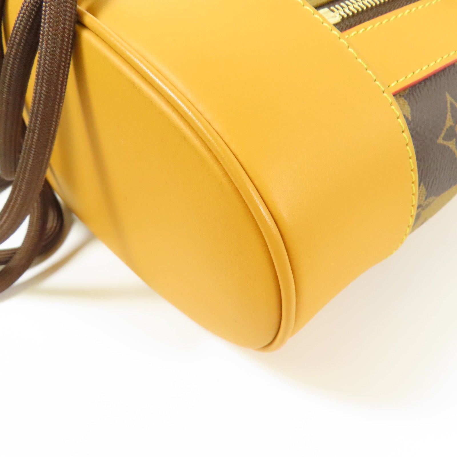 LOUIS VUITTON Monogram Stripe Nigo Randonnee金扣背包