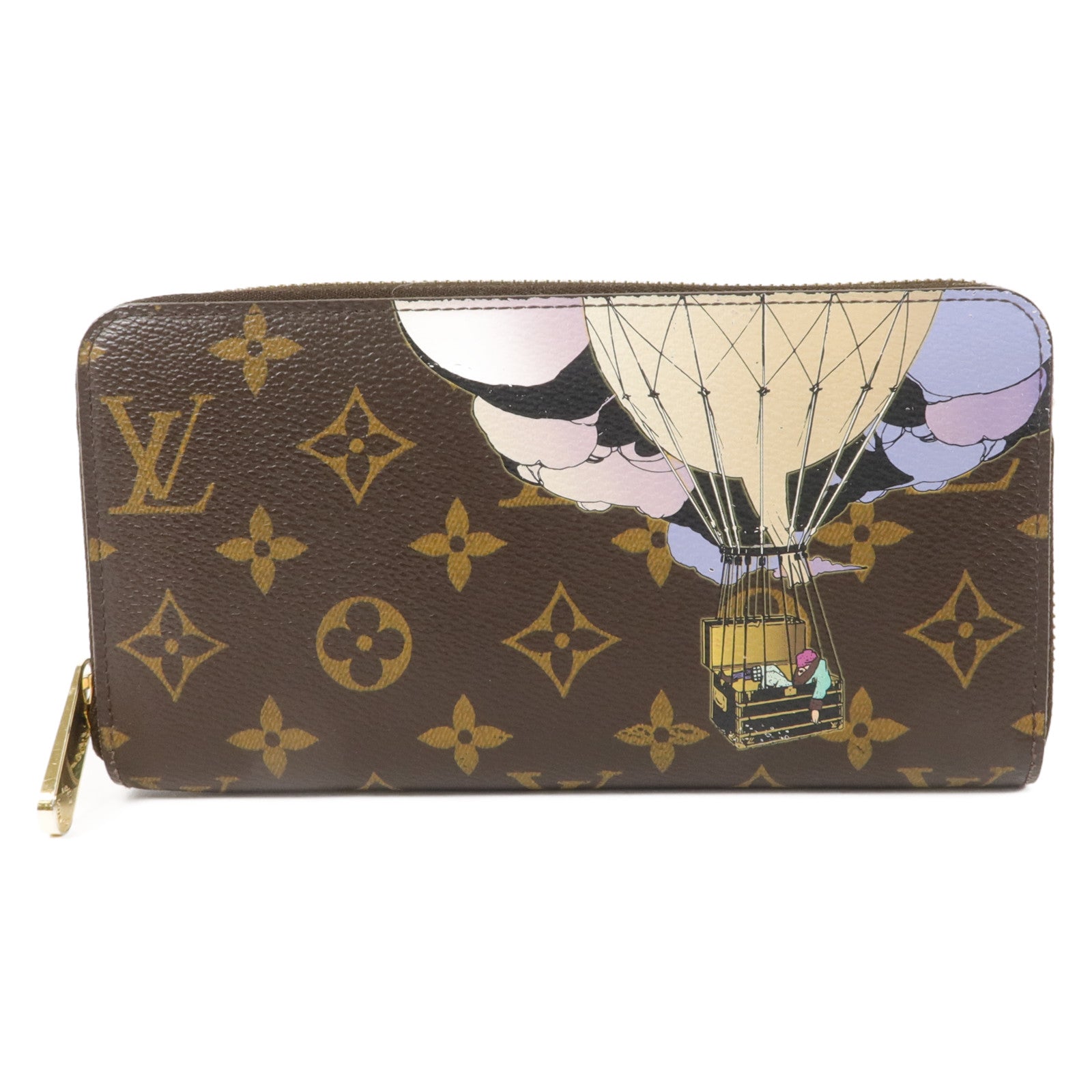 LOUIS VUITTON Monogram Illustre Zippy Long Wallet長錢包