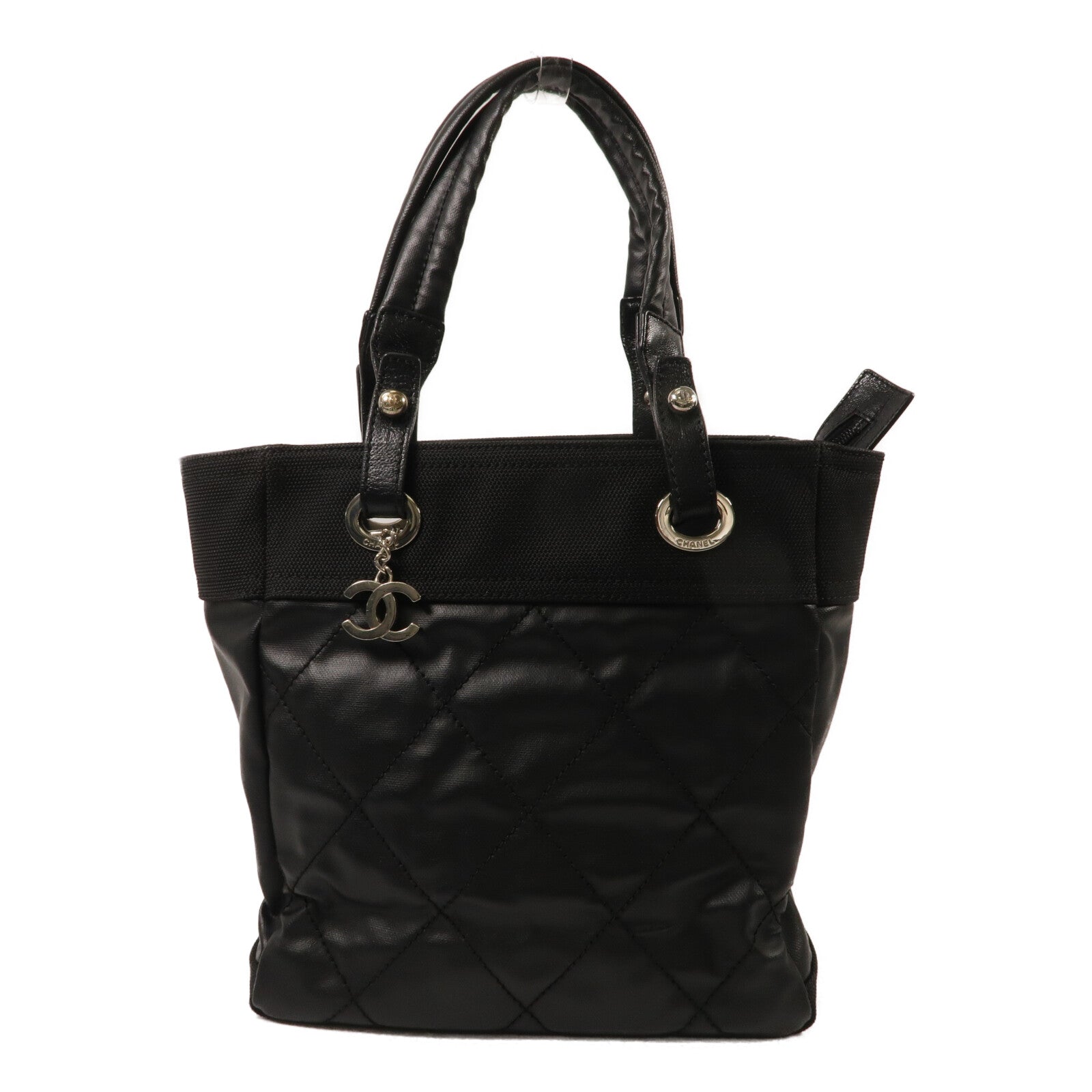 CHANEL 帆布/尼龍Tote Bag肩背袋