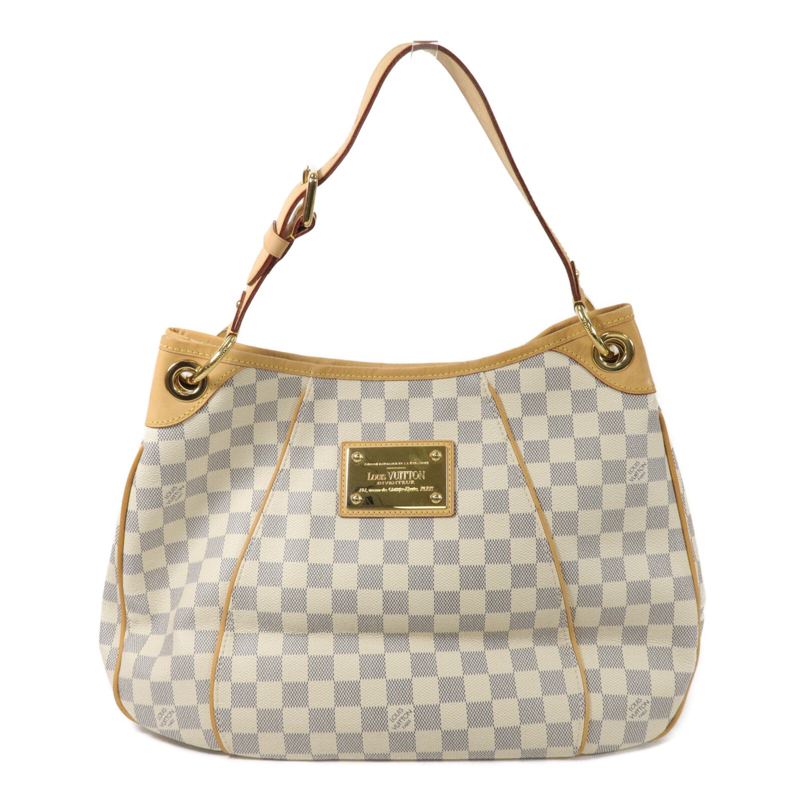 LOUIS VUITTON Damier Azur Galliera PM肩背袋