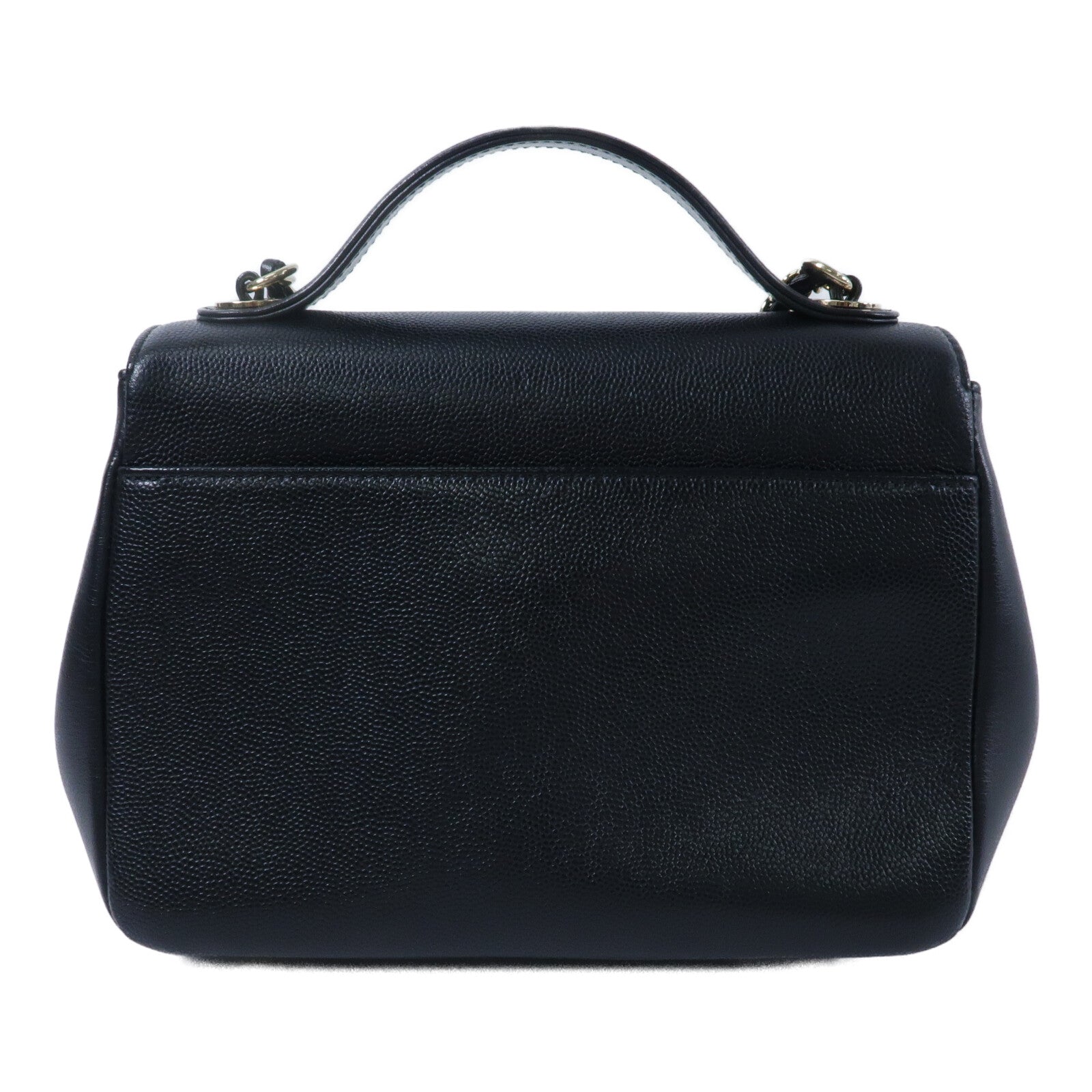 CHANEL 牛皮皮革Business Affinity Small鏈帶手挽肩背兩用袋