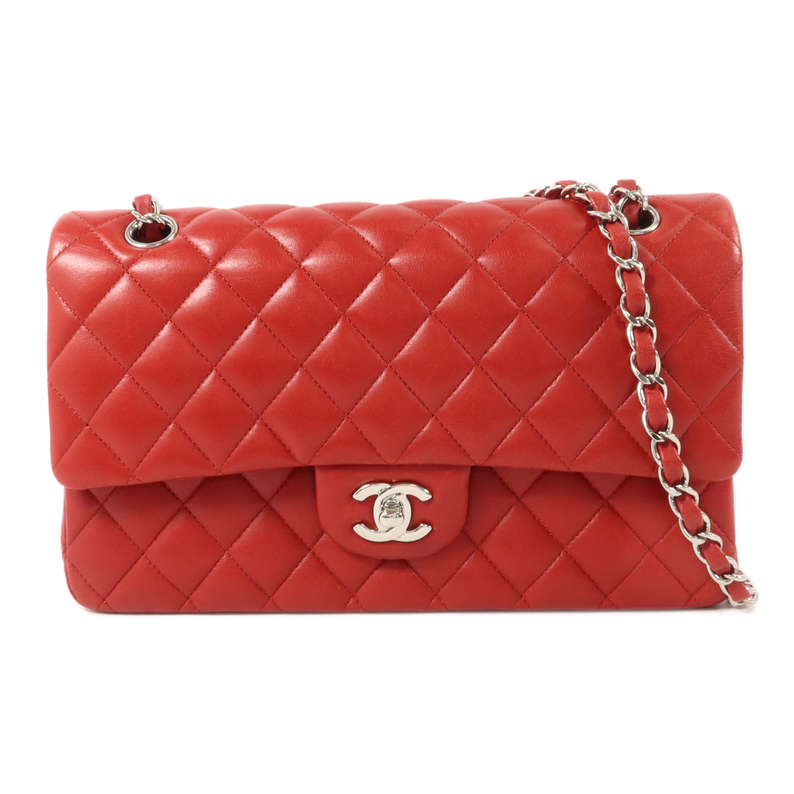 CHANEL 羊皮皮革Classic 25鏈帶肩背袋