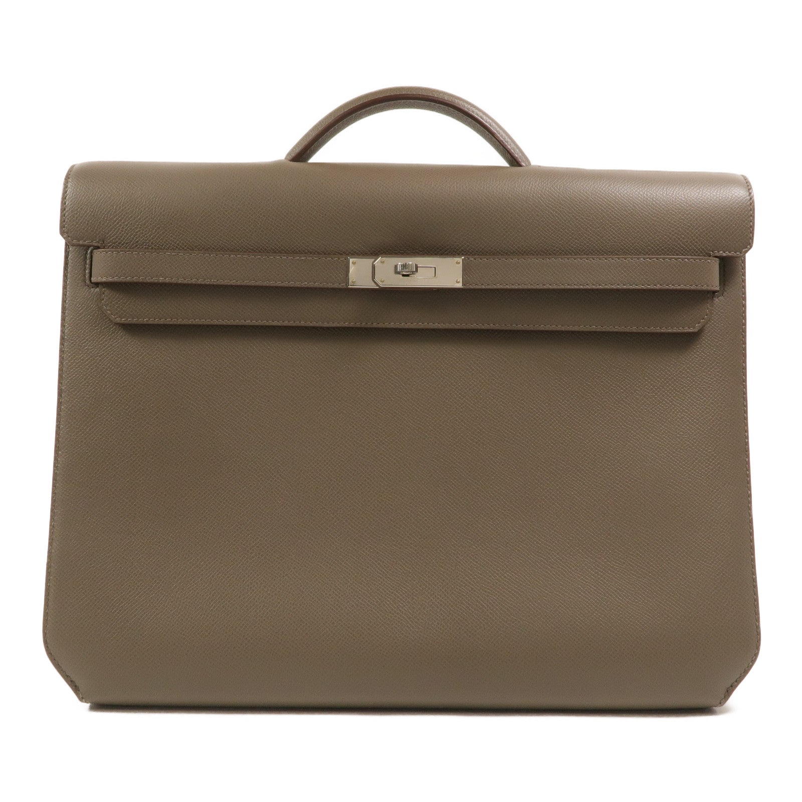 HERMES Epsom皮革Kelly Depeches 36手拿包Etain