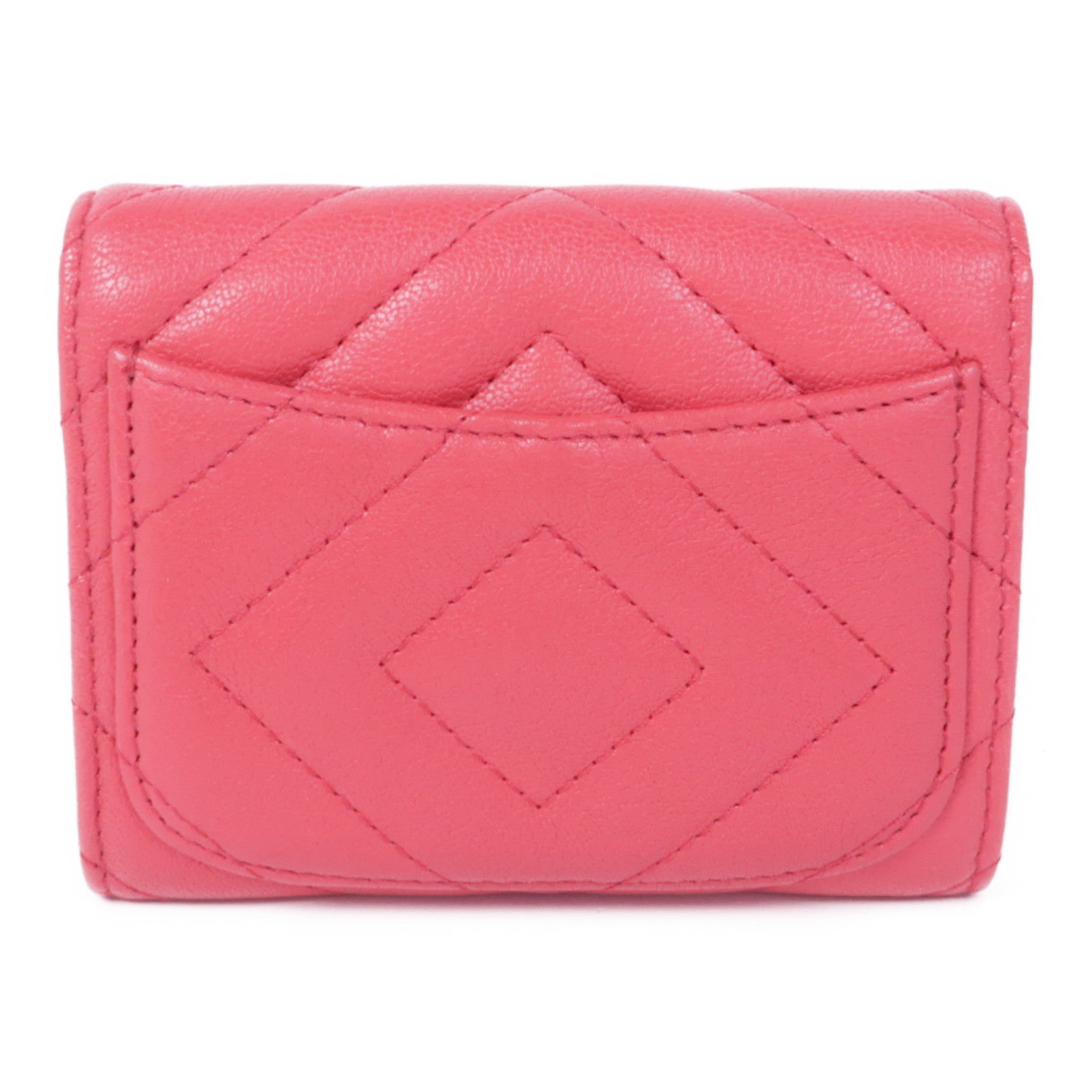 CHANEL 牛皮皮革2.55 Card Case金扣卡片套