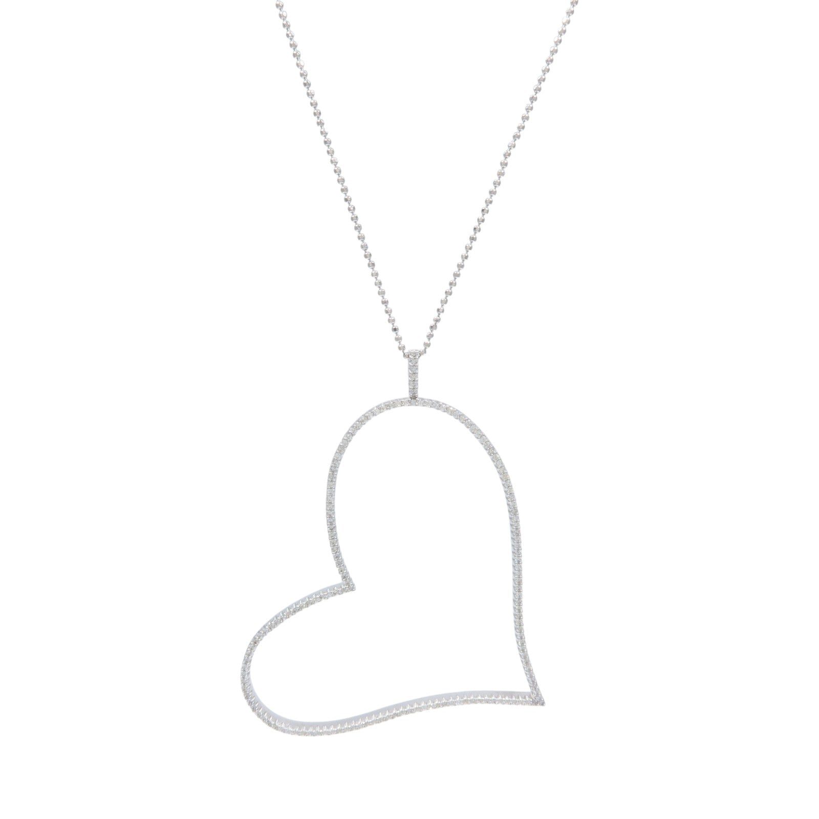 JEWELRY 18K白金Necklace鑽石項鍊