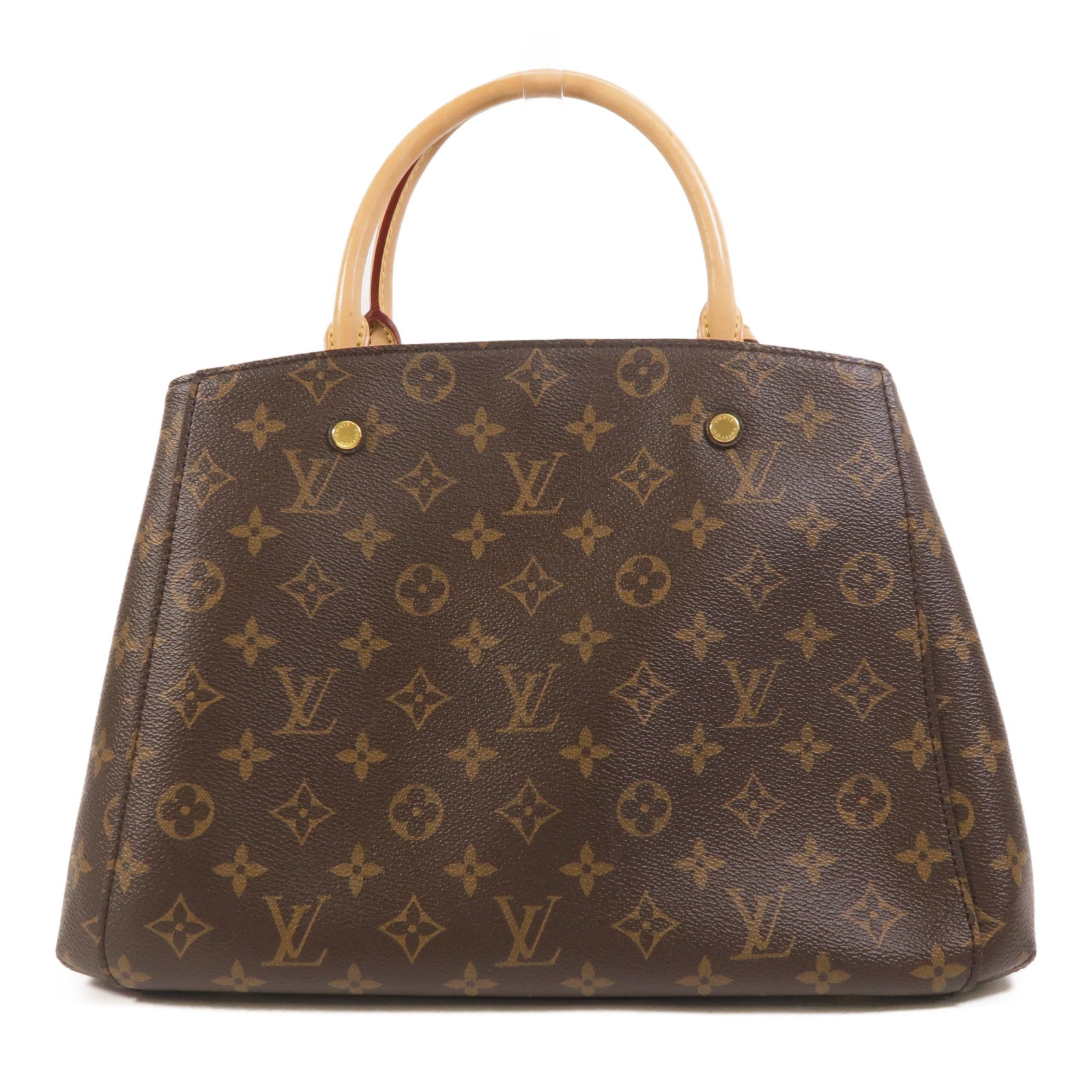 LOUIS VUITTON Monogram Montaigne MM手挽肩背兩用袋