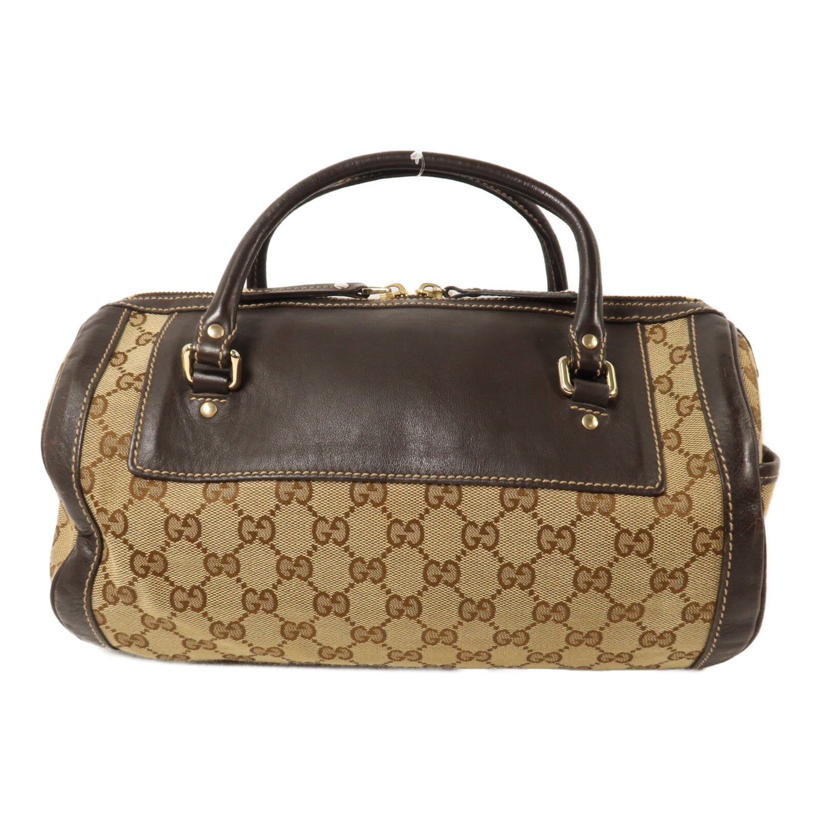 GUCCI 帆布Trophy Boston Bag手挽袋